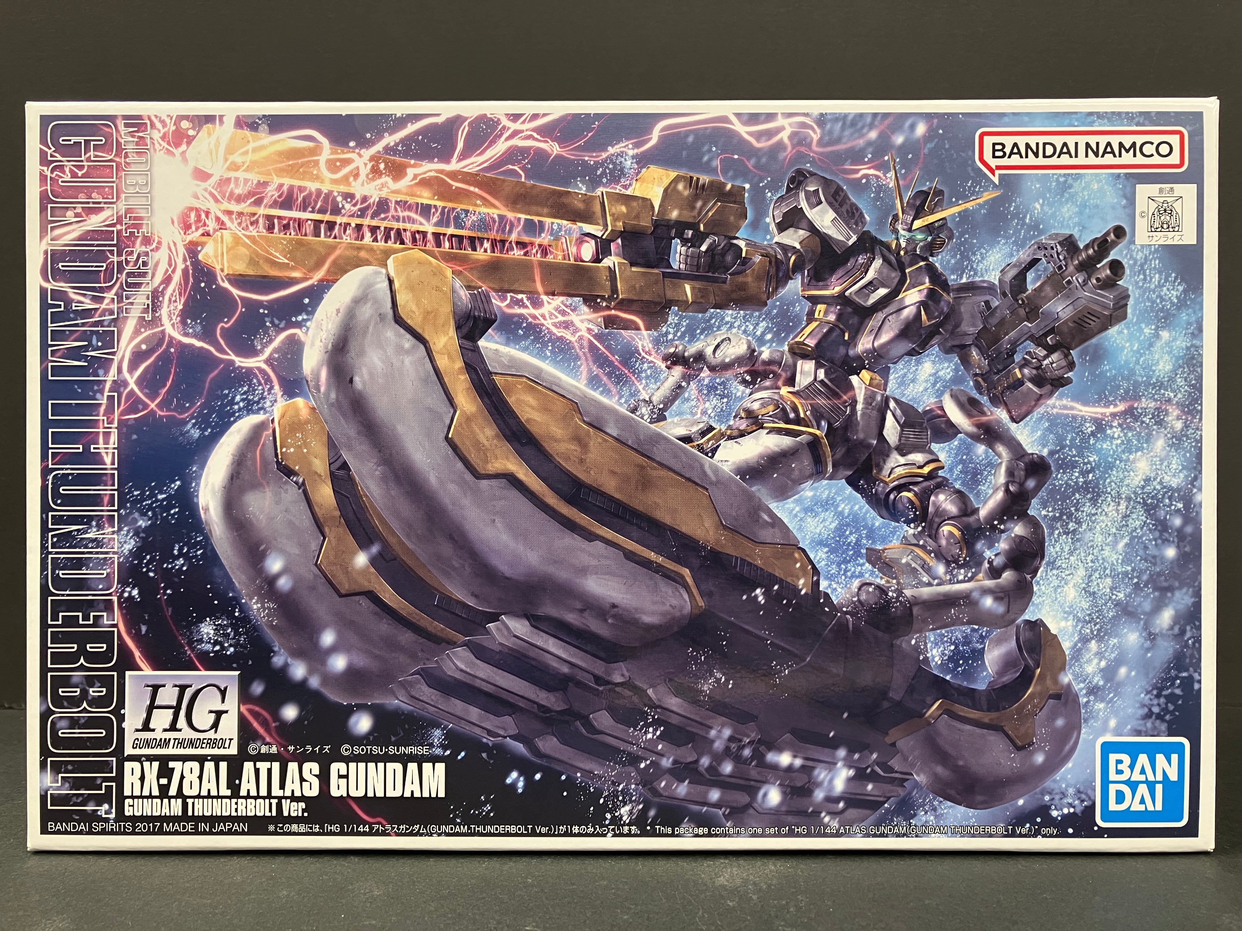 HGGT 1/144 RX-78AL Atlas Gundam Gundam Thunderbolt Version [阿特拉斯高達 ~ 雷霆宙域戰線版本]