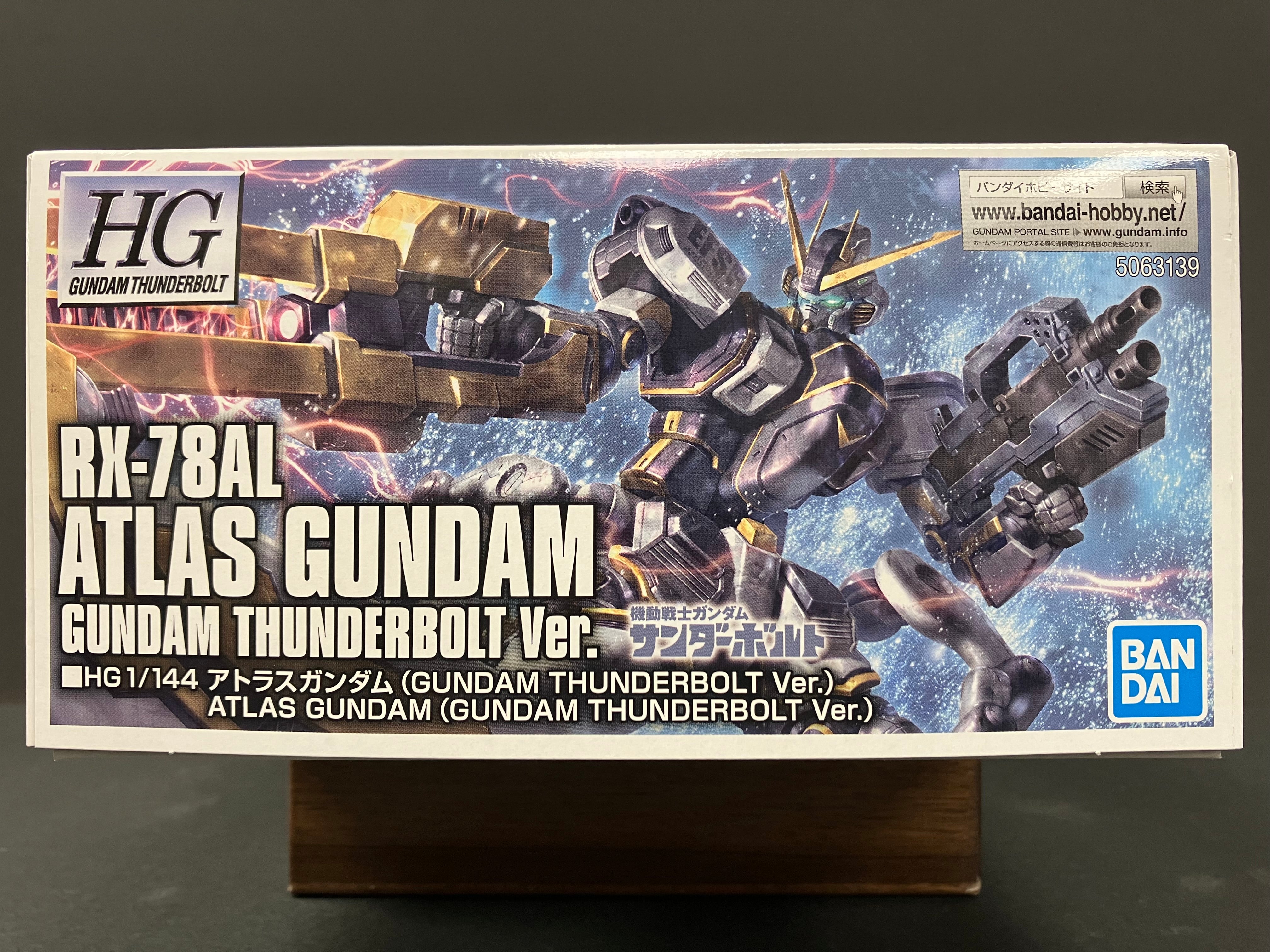 HGGT 1/144 RX-78AL Atlas Gundam Gundam Thunderbolt Version [阿特拉斯高達 ~ 雷霆宙域戰線版本]