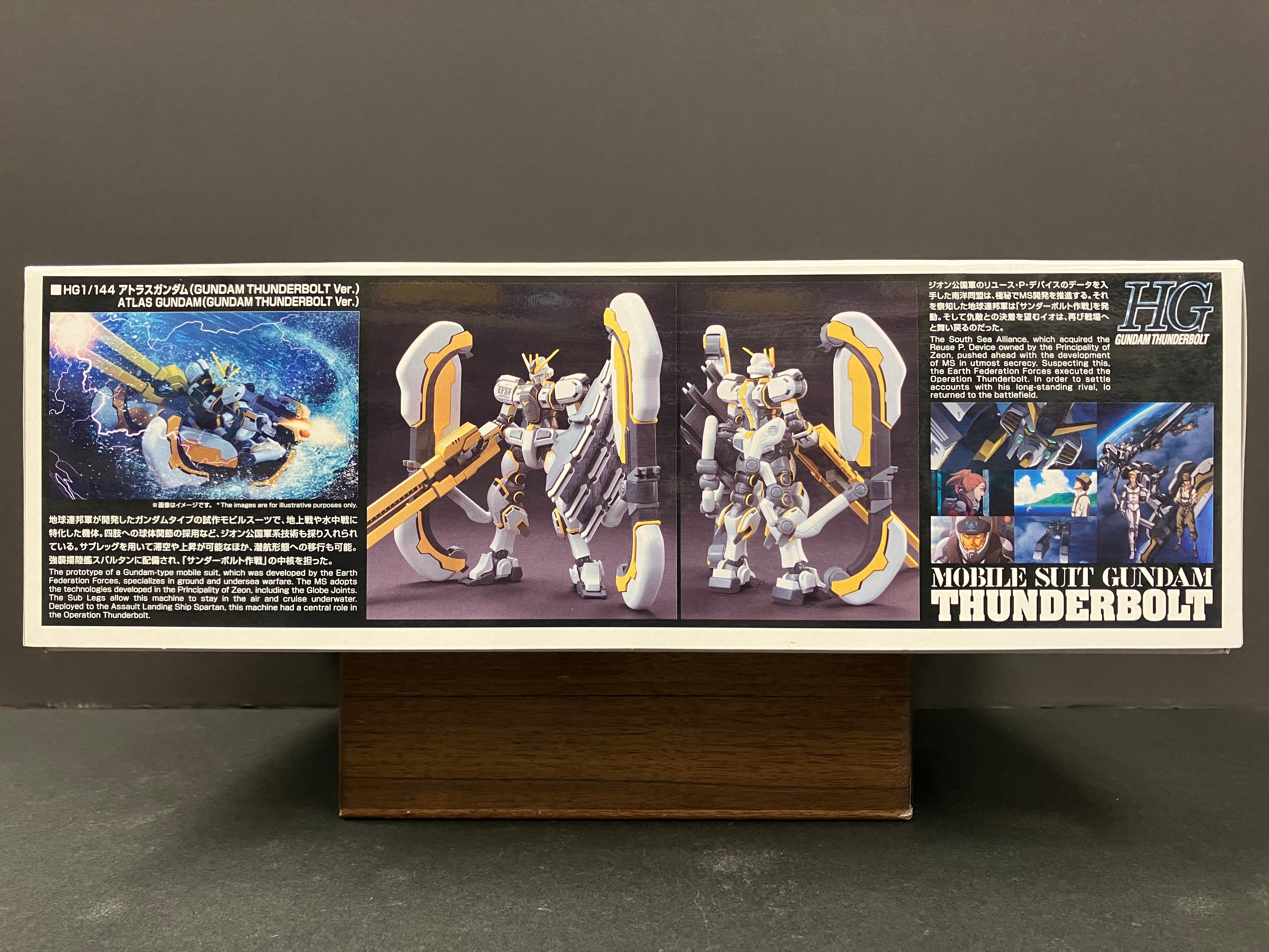 HGGT 1/144 RX-78AL Atlas Gundam Gundam Thunderbolt Version [阿特拉斯高達 ~ 雷霆宙域戰線版本]