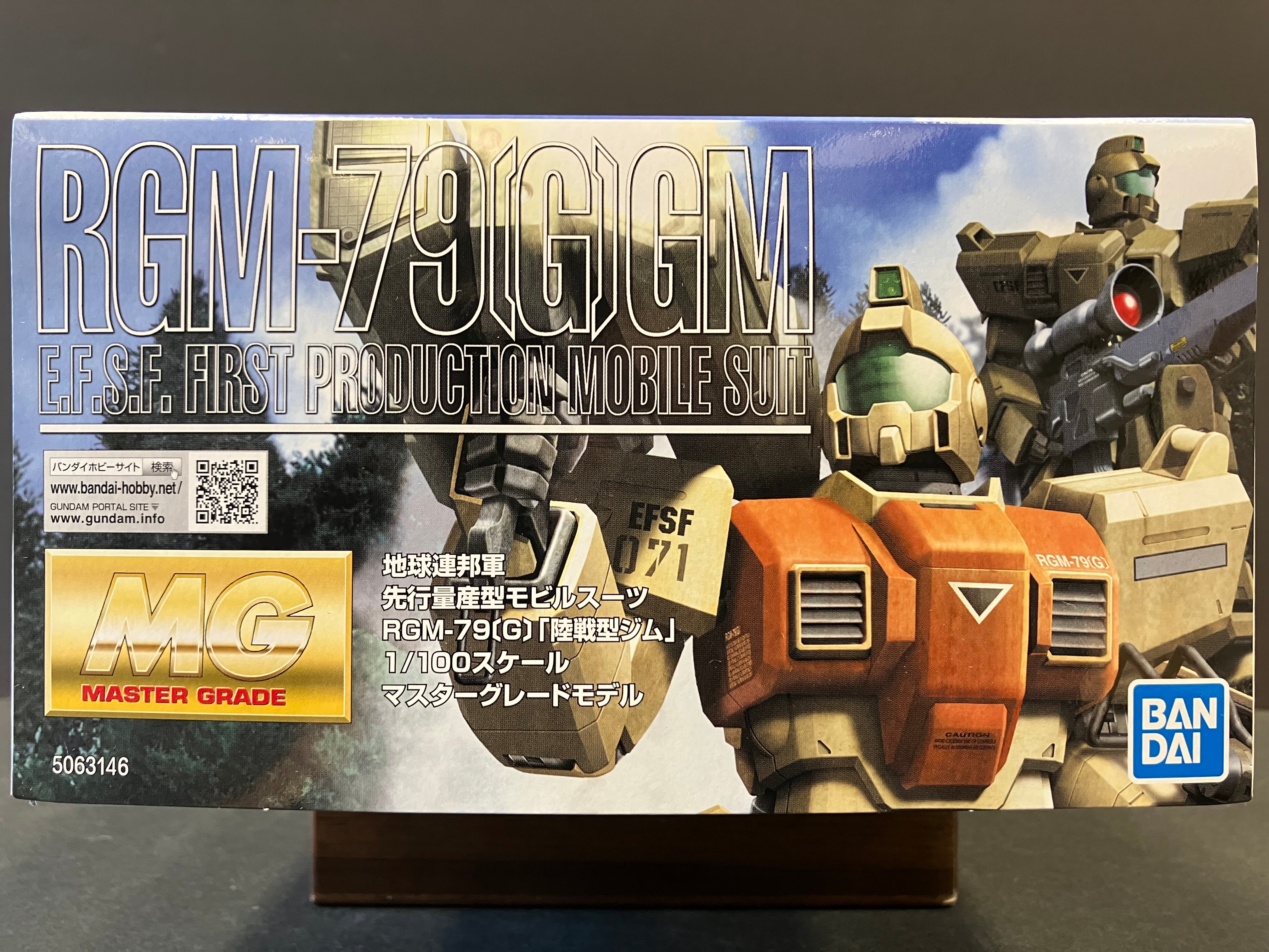 MG 1/100 RGM-79[G] GM E.F.S.F. First Production Mobile Suit [陸戰型吉姆]