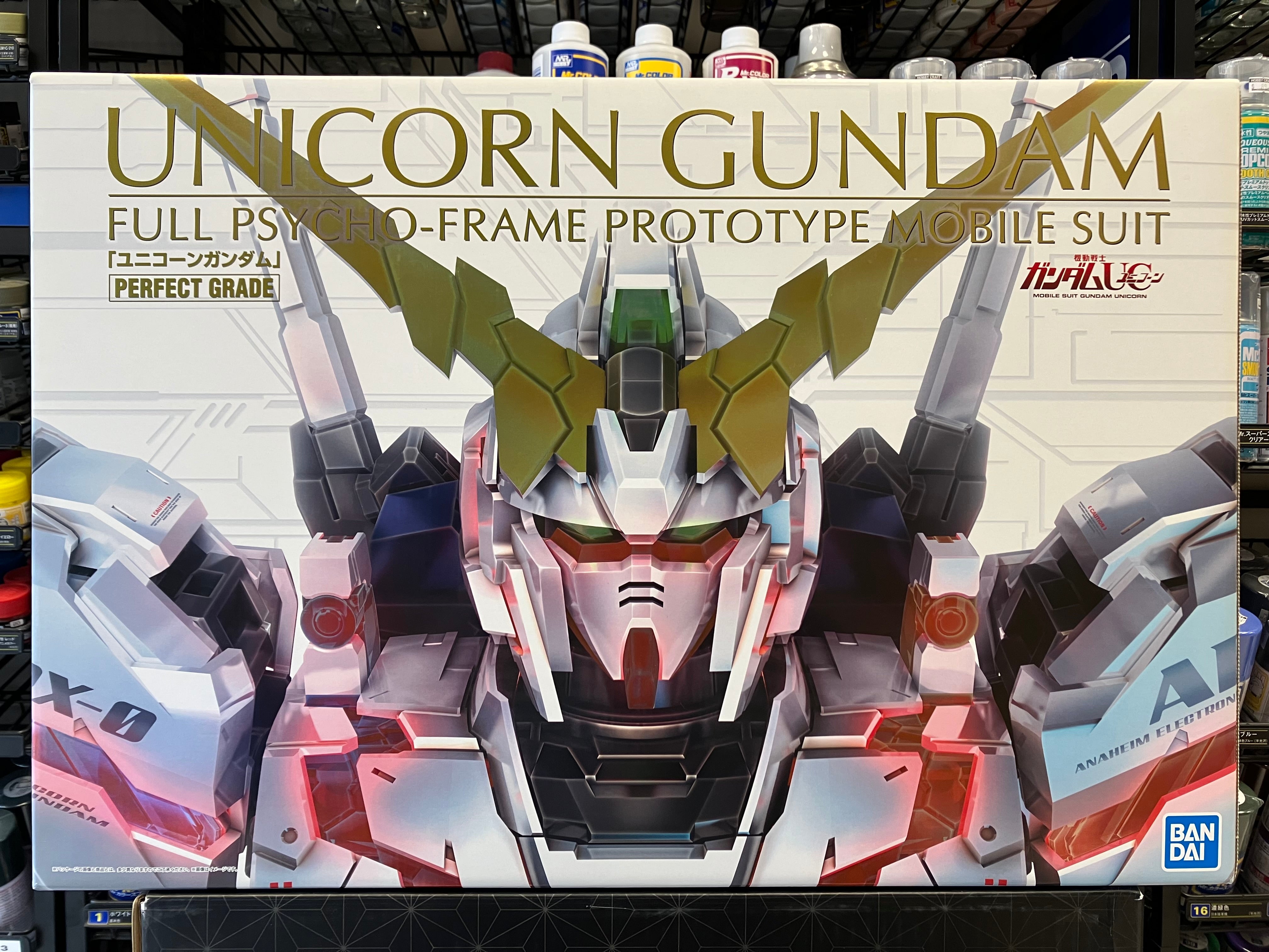 PG 1/60 RX-0 Unicorn Gundam Full Psycho-Frame Prototype Mobile Suit [獨角獸高達]
