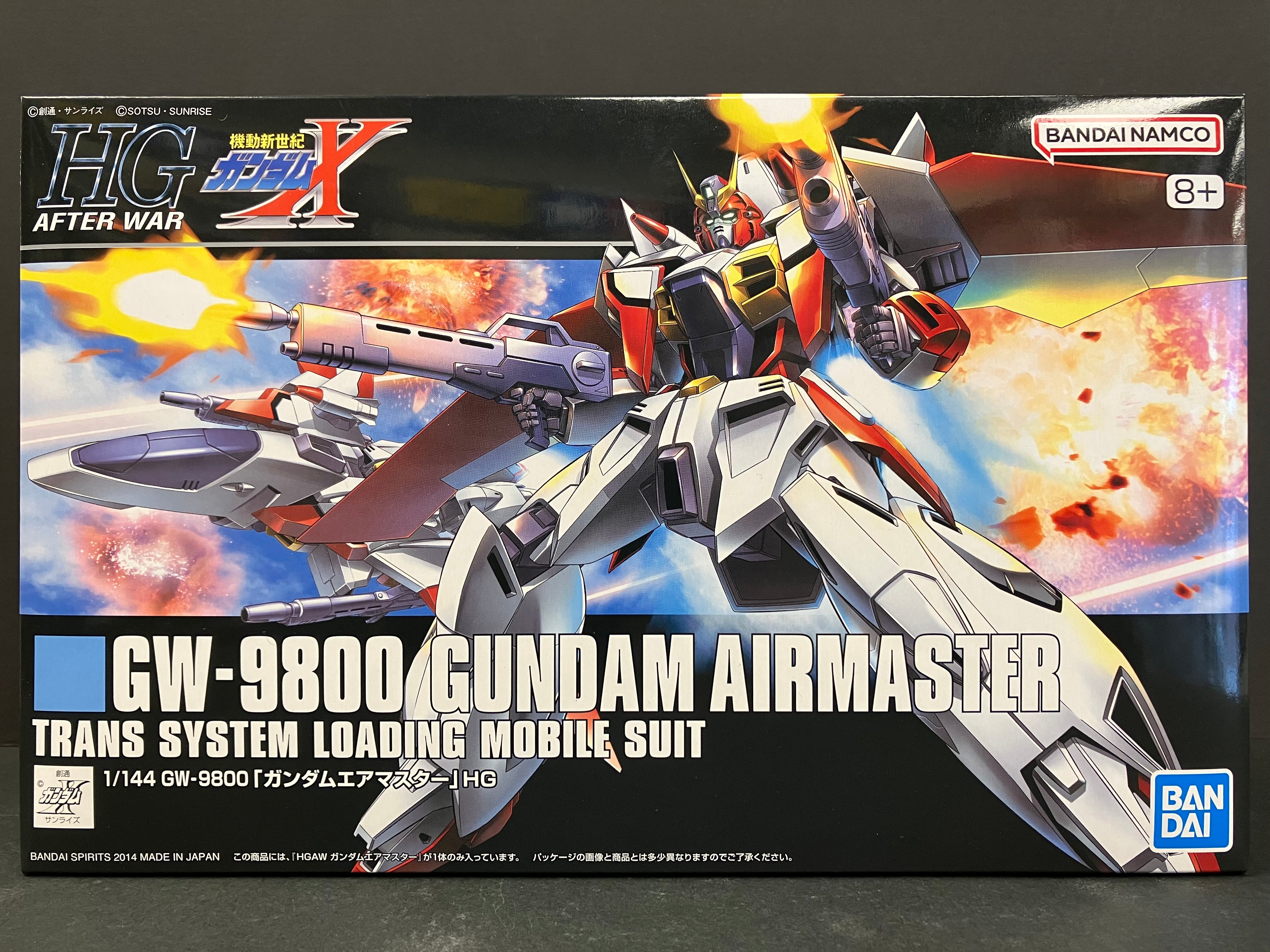 HGAW 1/144 No. 184 GW-9800 Gundam Airmaster Trans System Loading Mobile Suit [空中霸王高達]