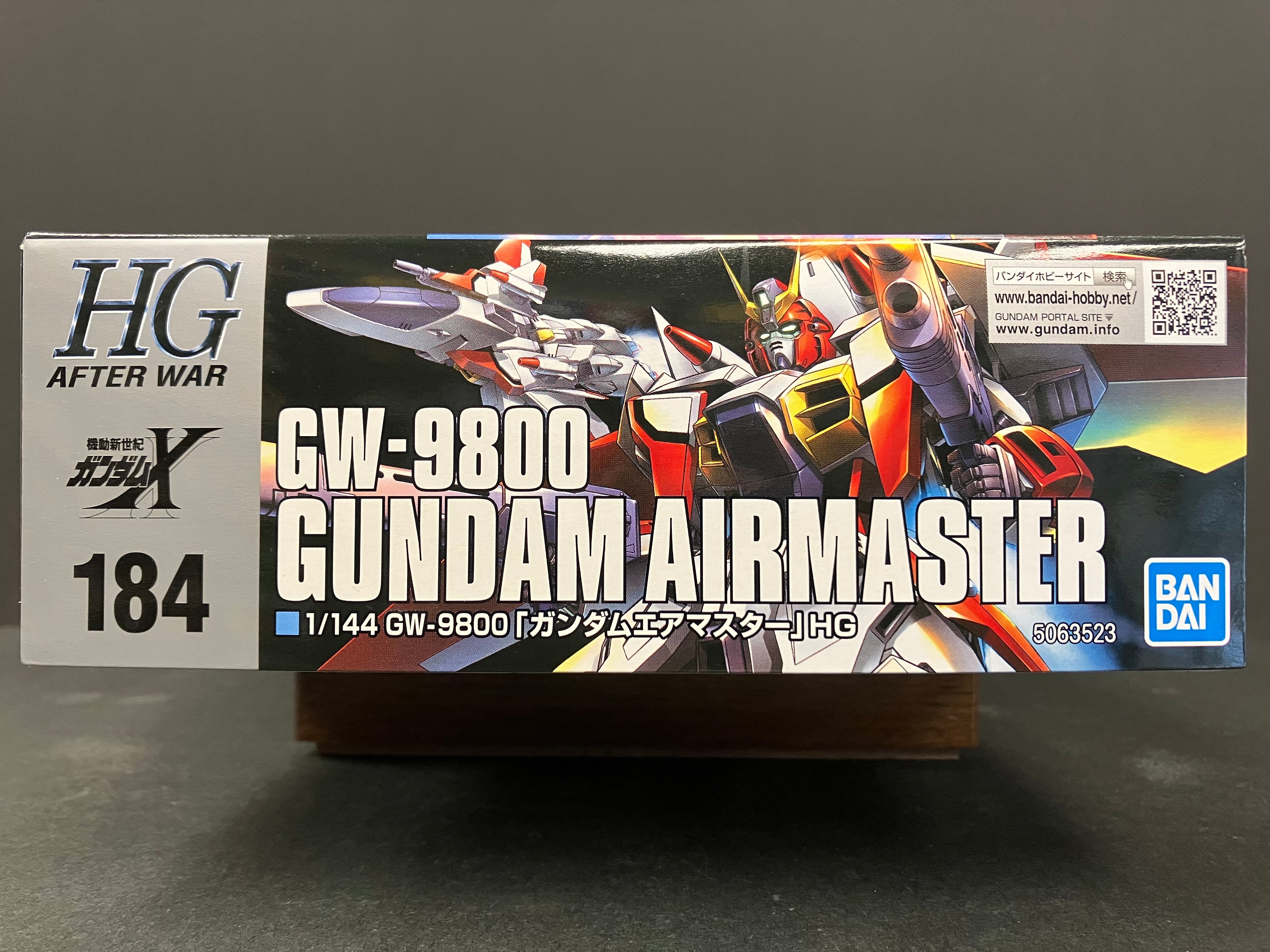 HGAW 1/144 No. 184 GW-9800 Gundam Airmaster Trans System Loading Mobile Suit [空中霸王高達]