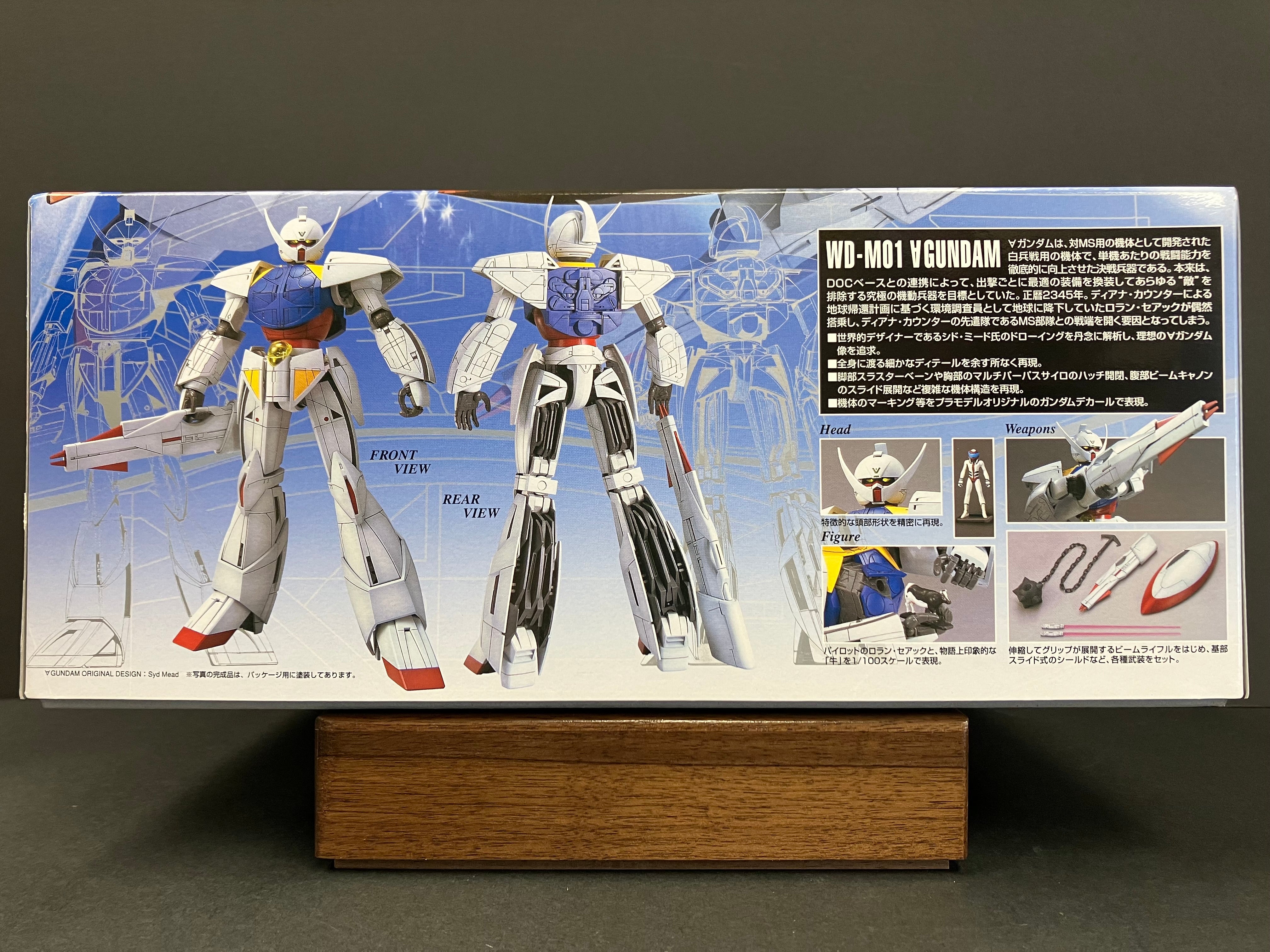 MG 1/100 WD-M01 ∀ Gundam Ingressa Militia Mobile Suit [Turn A 高達]