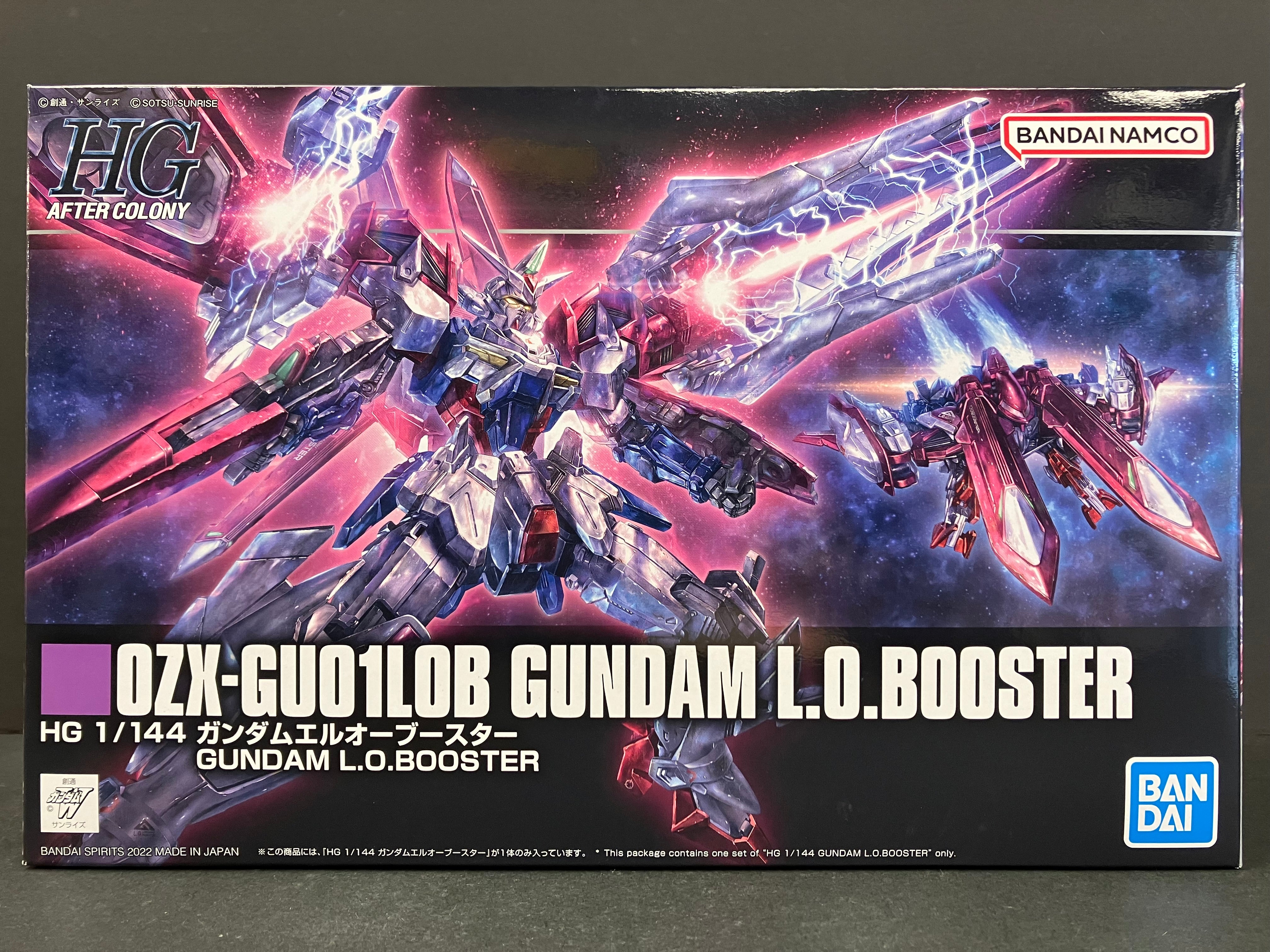 HGAC 1/144 OZX-GU01LOB Gundam L.O. Booster ~ New Mobile Report Gundam Wing Dual Story: G-Unit Re: Operation