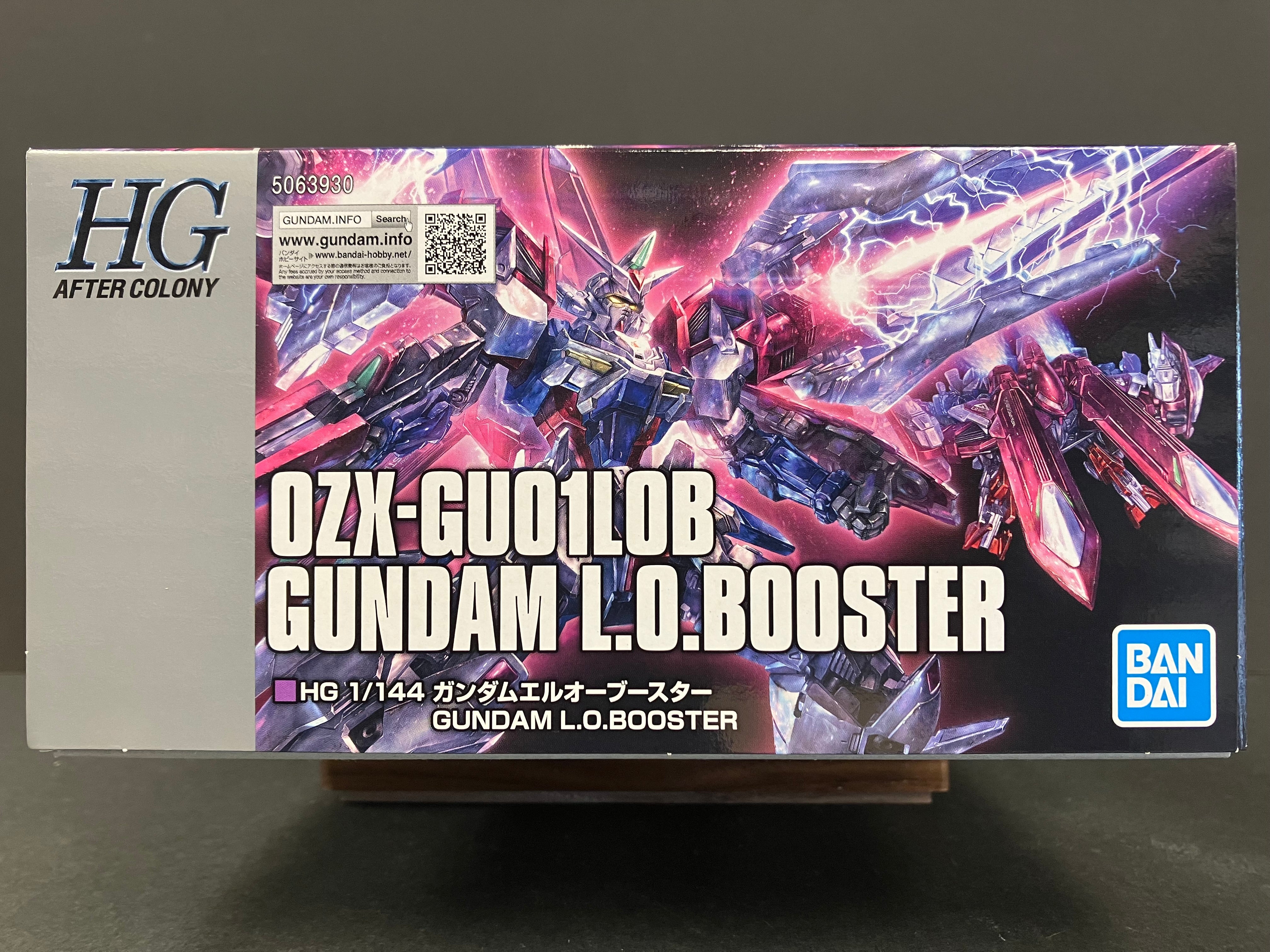 HGAC 1/144 OZX-GU01LOB Gundam L.O. Booster ~ New Mobile Report Gundam Wing Dual Story: G-Unit Re: Operation