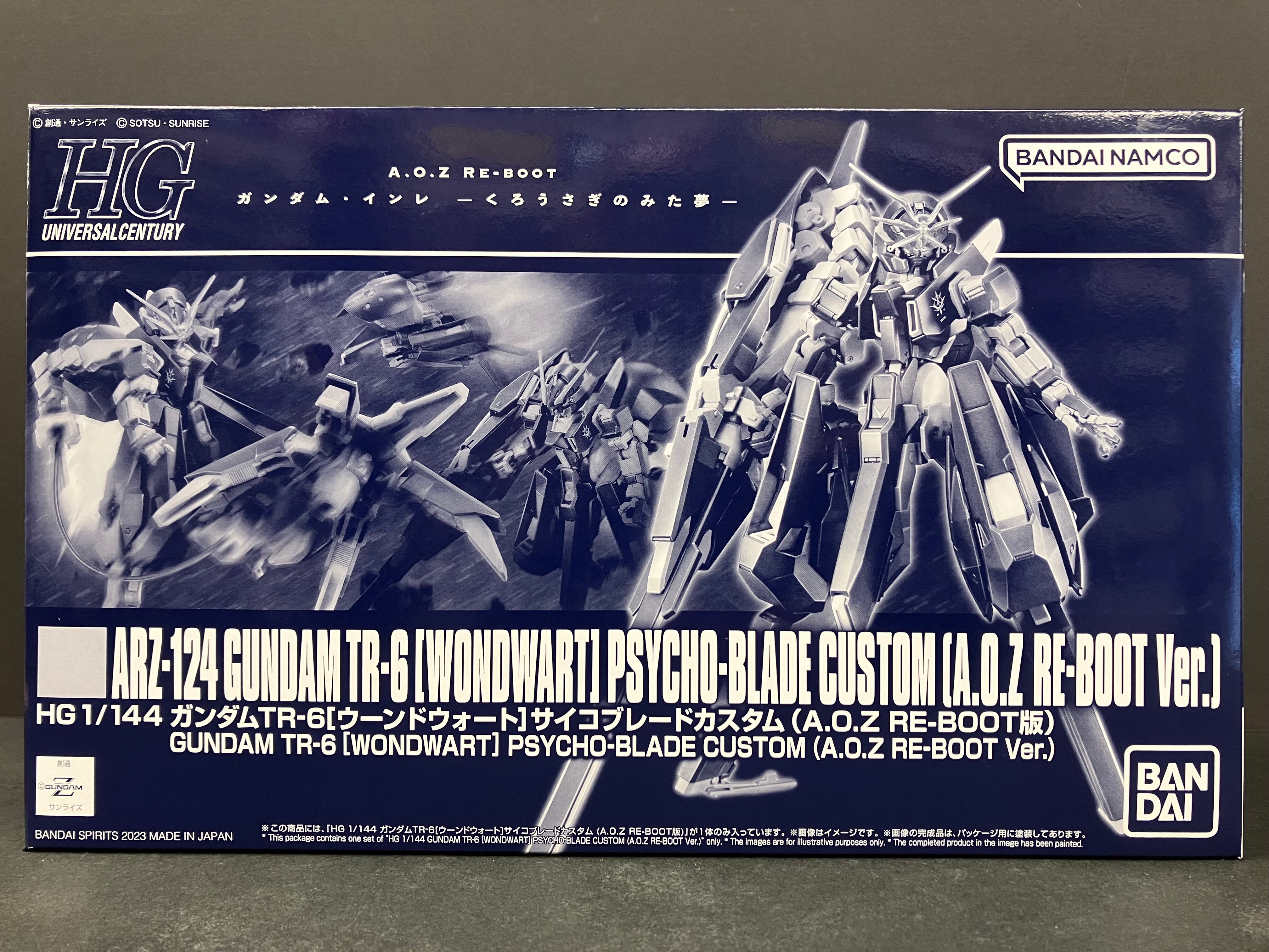 HGUC 1/144 ARZ-124 Gundam TR-6 [Wondwart] Psycho-Blade Custom (A.O.Z Re-Boot Version) ~ Advance of Zeta Re-Boot: Gundam Inle - Black Rabbit Had a Dream