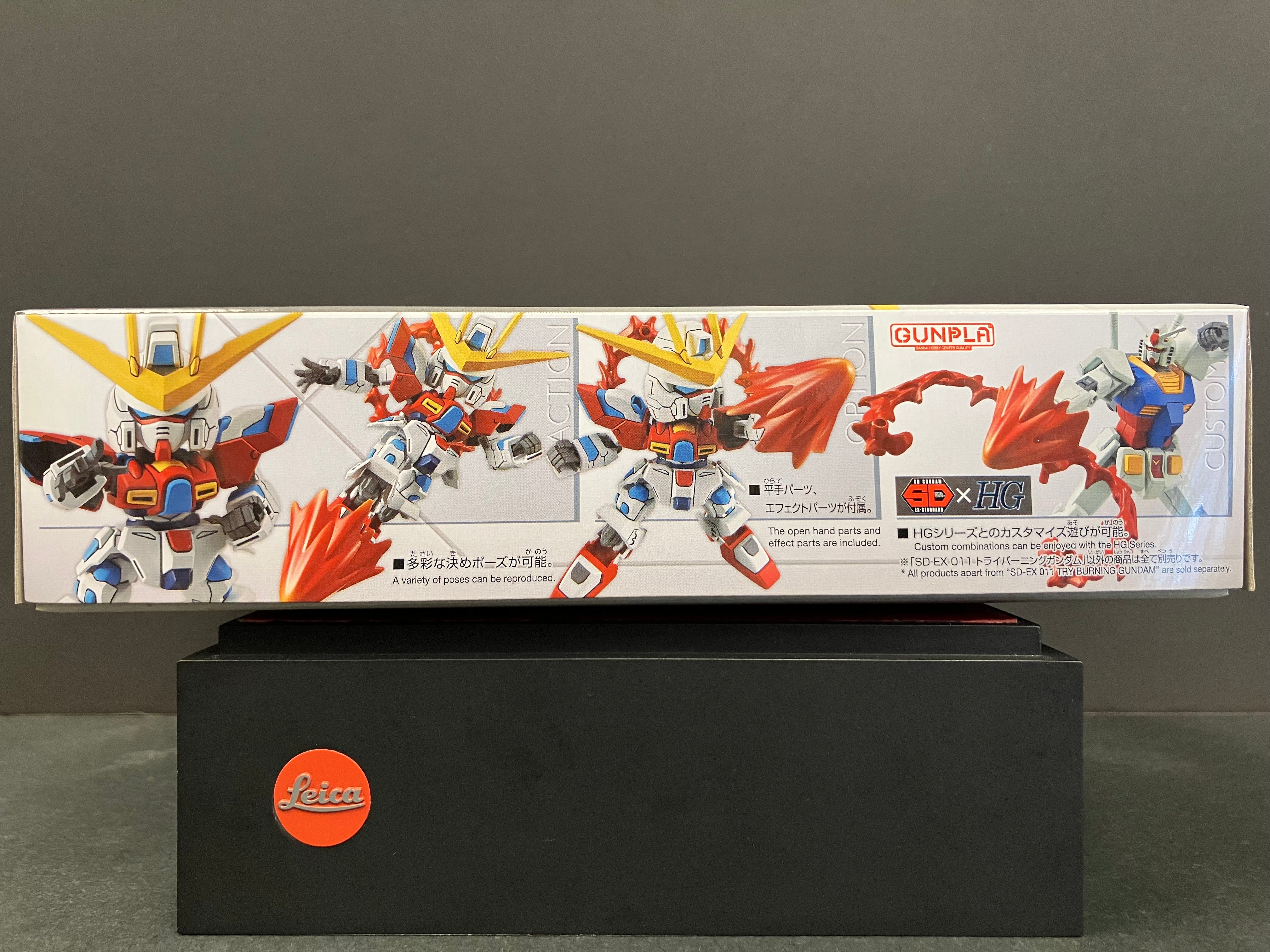 No. 011 TBG-011B Try Burning Gundam Team Try Fighters: Sekai Kamiki's Mobile Suit [試煉爆熱高達]