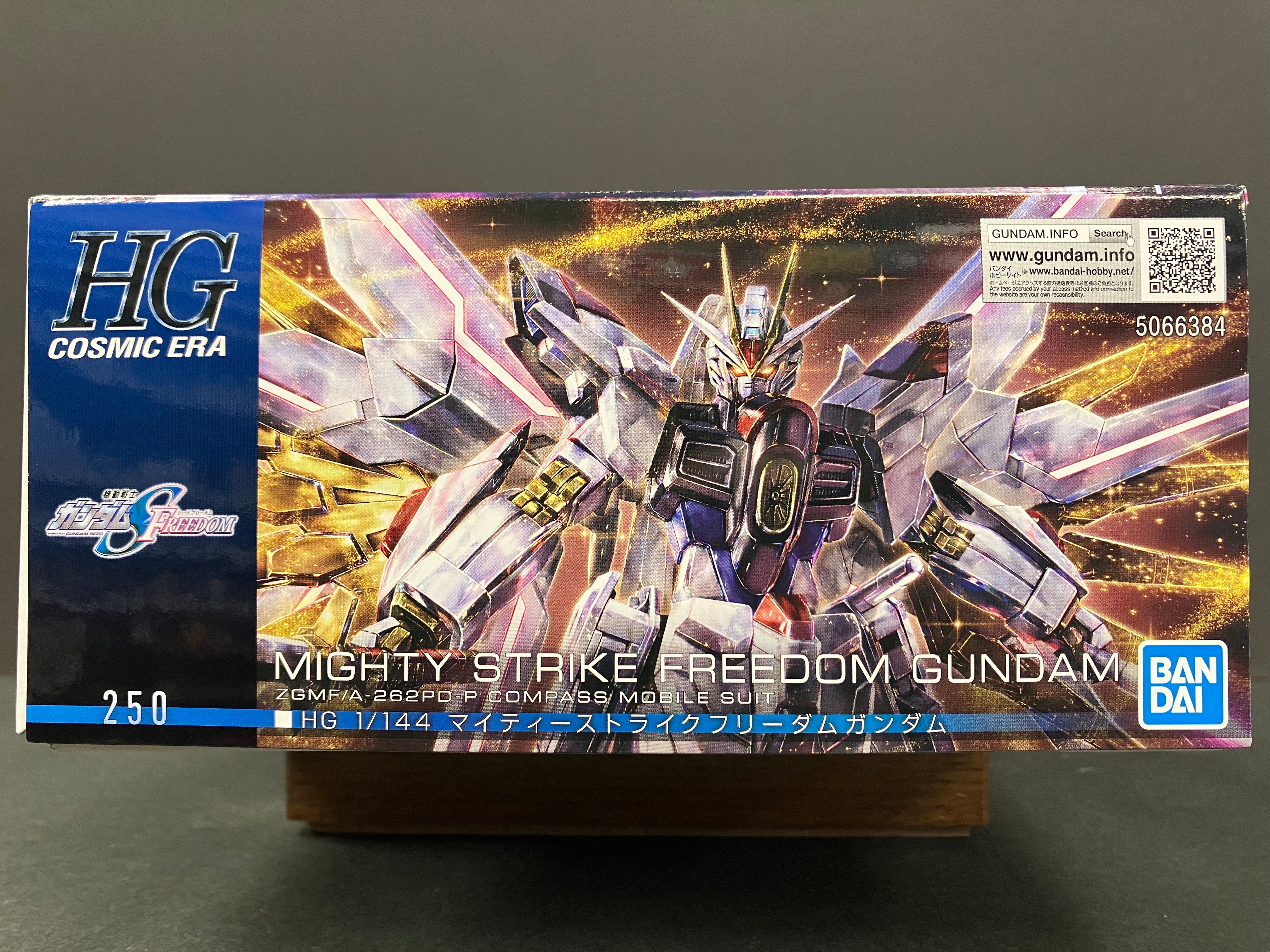 HGCE 1/144 No. 250 Mighty Strike Freedom Gundam ZGMF/A-262PD-P Compass Mobile Suit [突擊自由高達極]