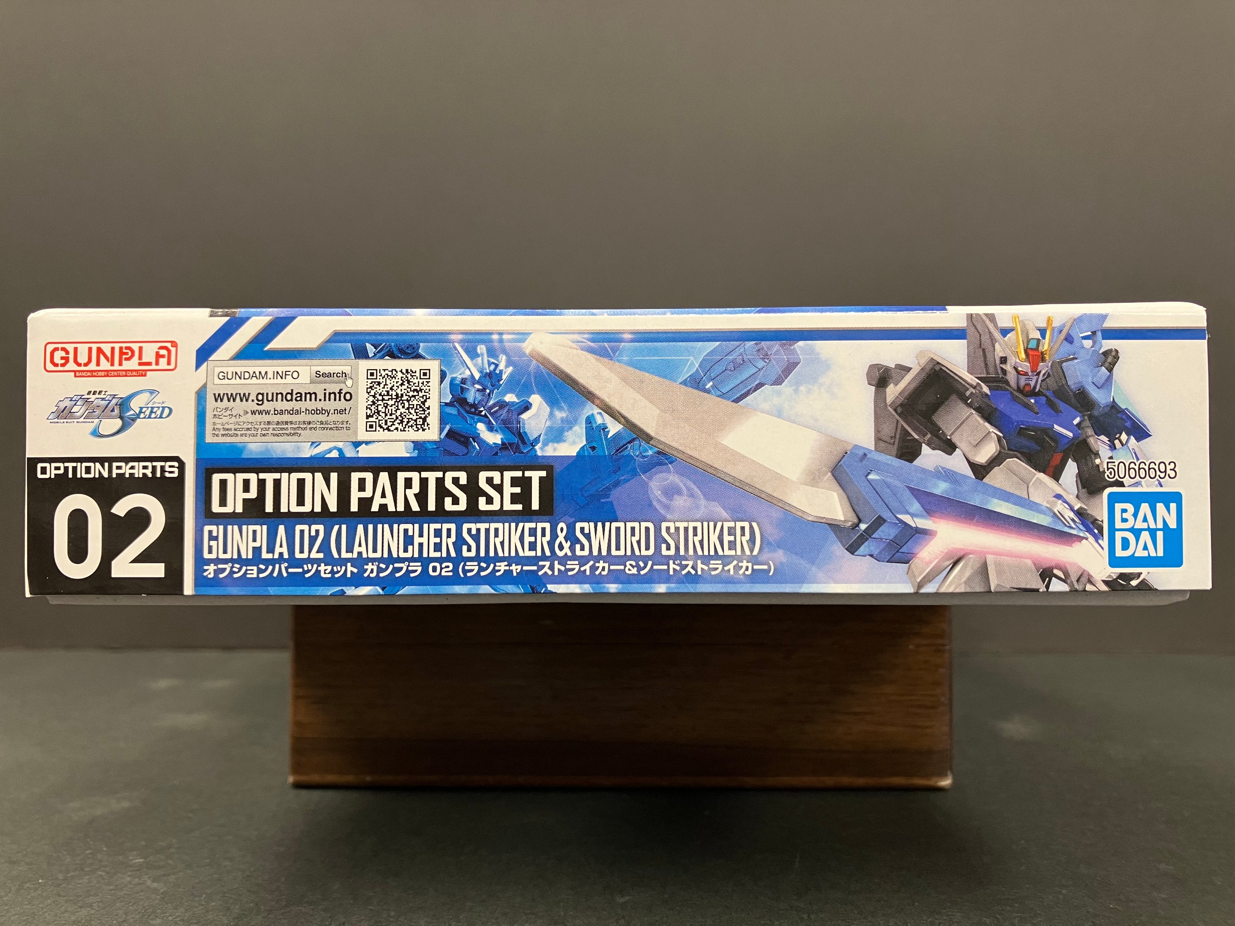 Option Parts Set No. 02: Gunpla 02 (Launcher Striker & Sword Striker)