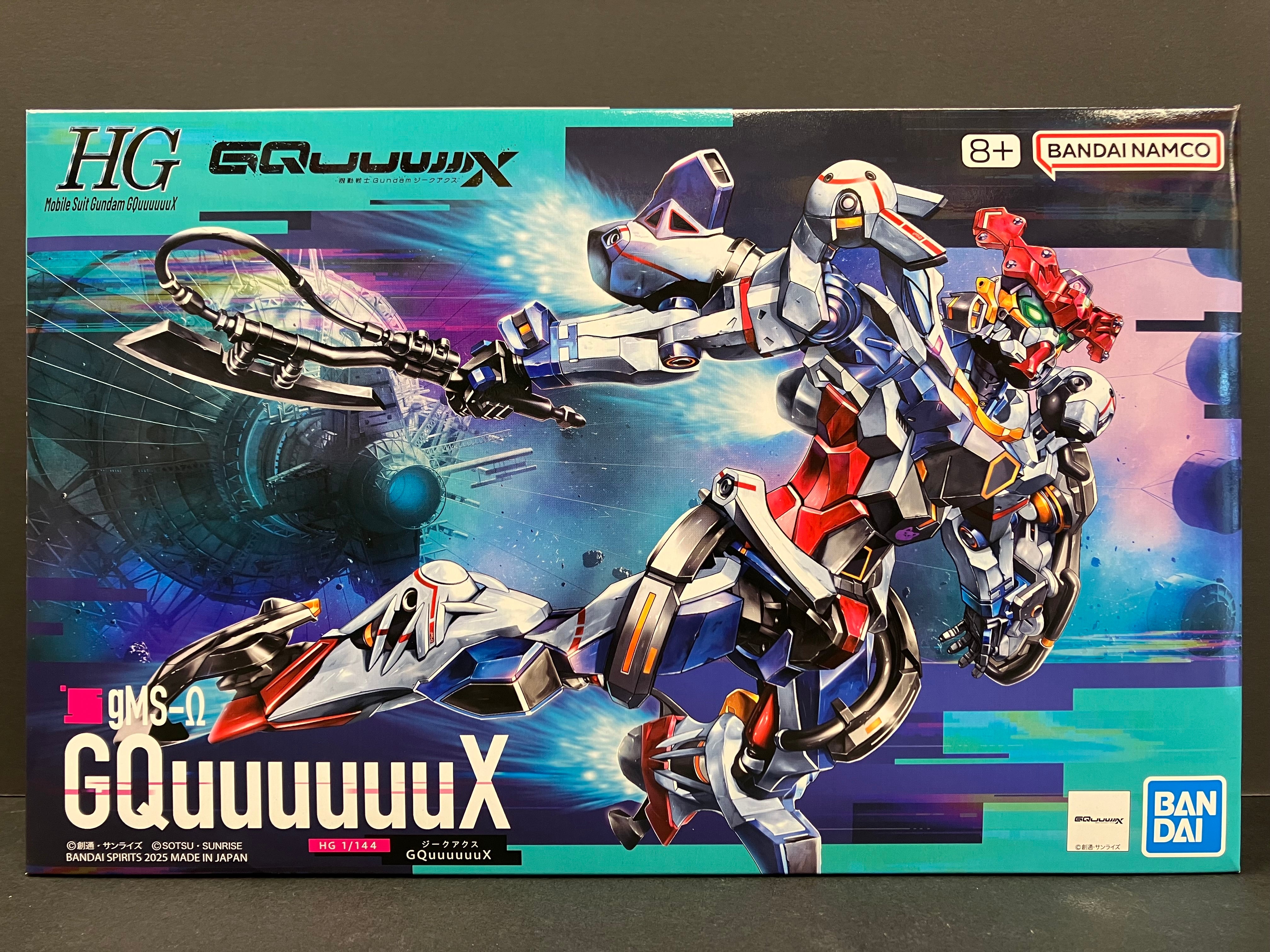 HGGQ 1/144 No. 01 gMS-Ω GQuuuuuuX