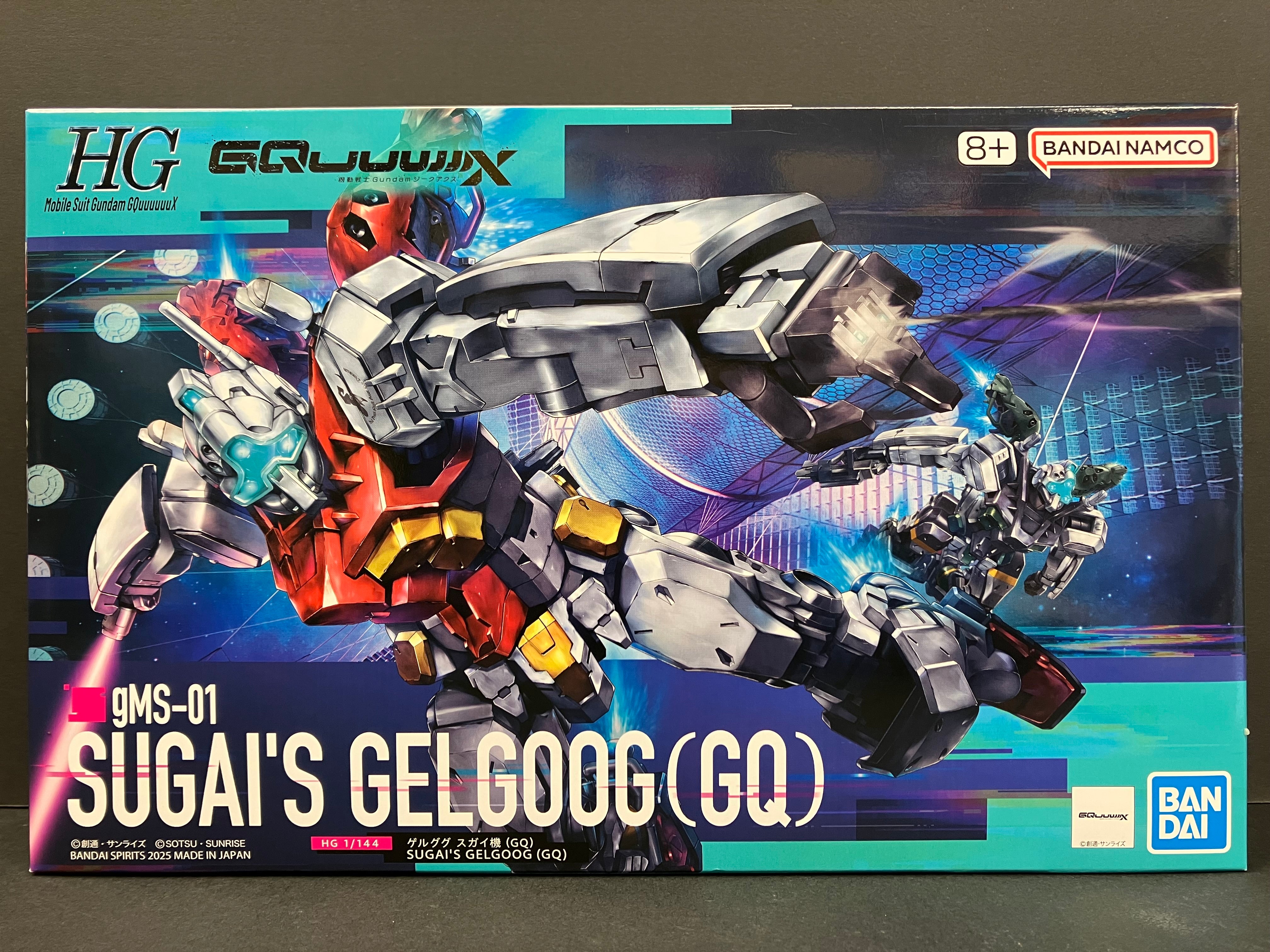 HGGQ 1/144 No. 03 gMS-01 Sugai's Gelgoog (GQ)