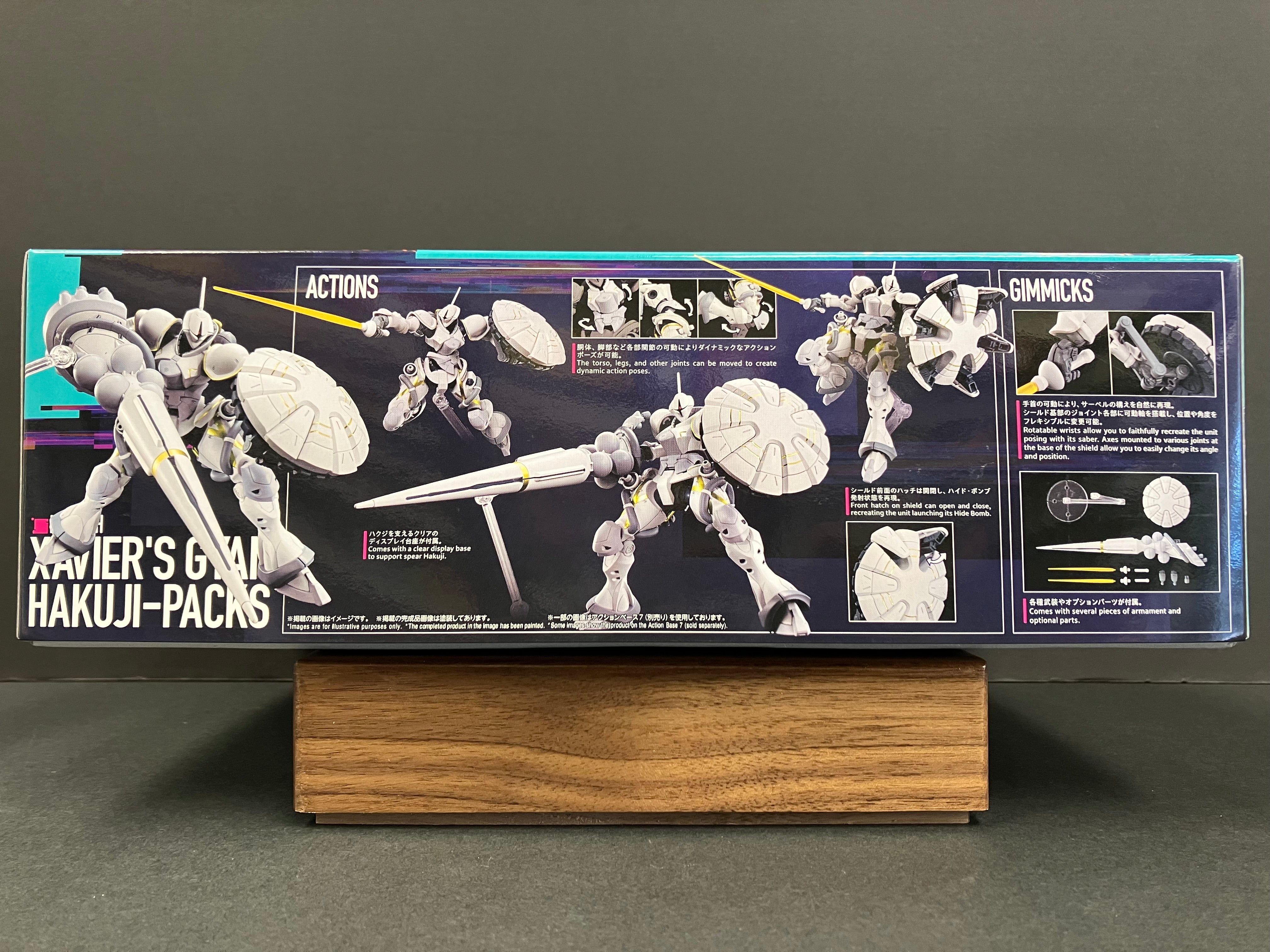 HGGQ 1/144 No. 07 MS-15/H Xavier's Gyan Hakuji-Packs