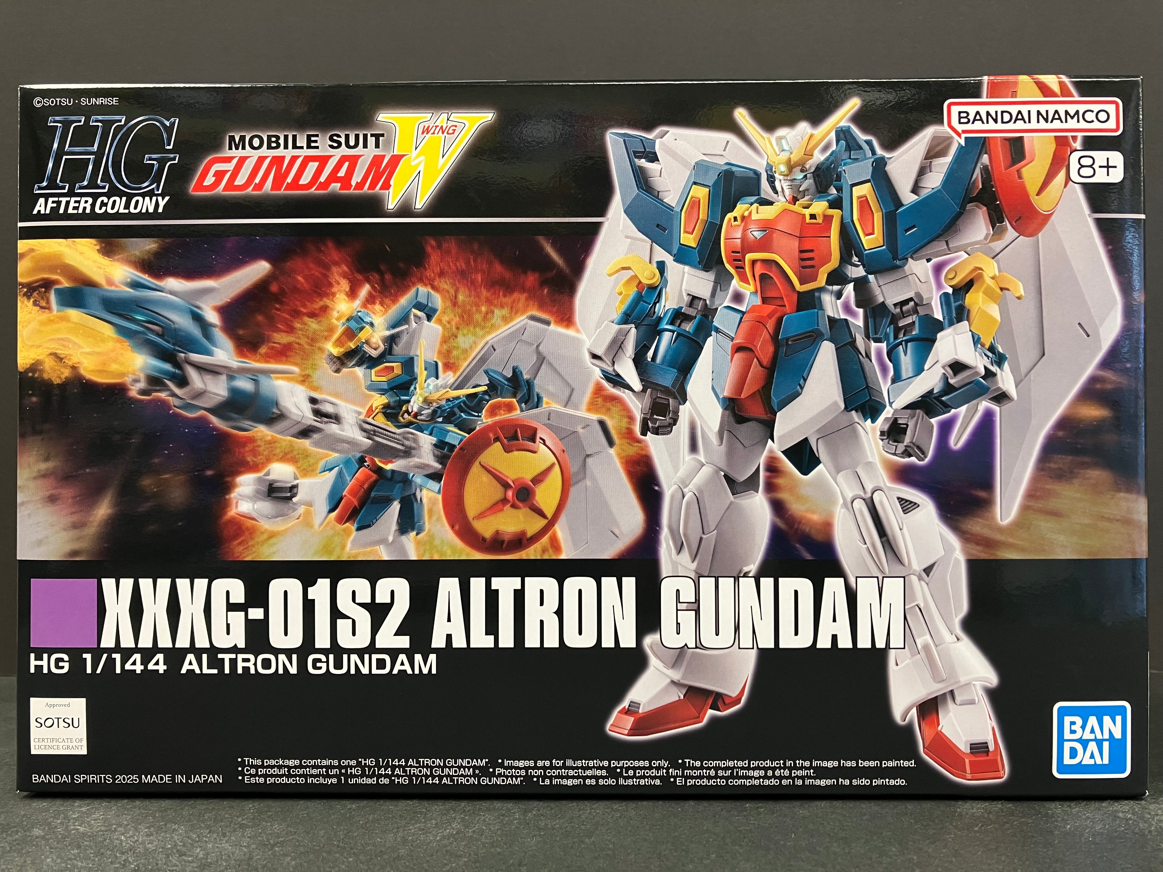HGAC 1/144 XXXG-01S2 Altron Gundam ~ Mobile Suit Gundam Wing [雙頭龍高達·海外版本]