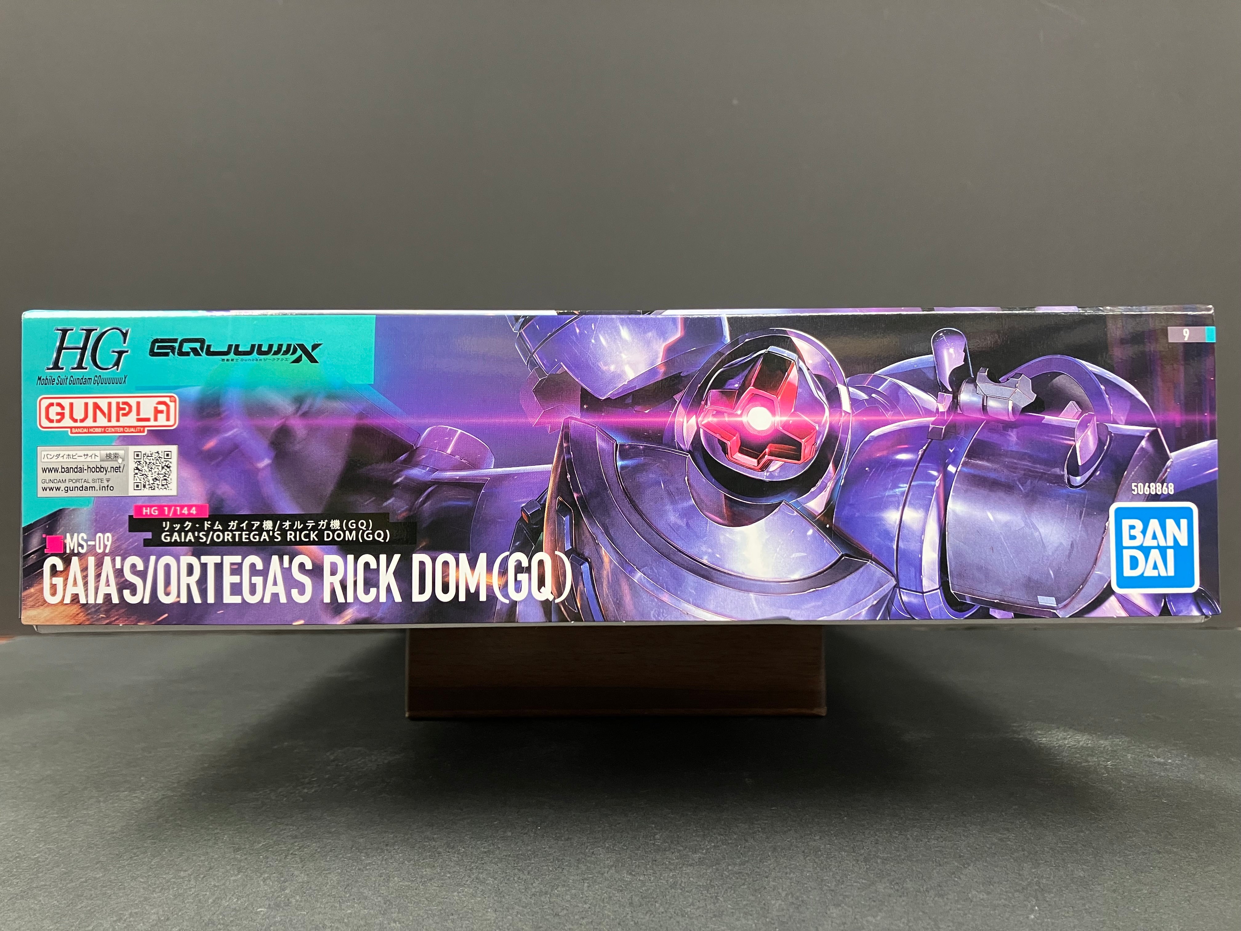 HGGQ 1/144 No. 09 MS-09 Gaia's/Ortega's Rick Dom (GQ)