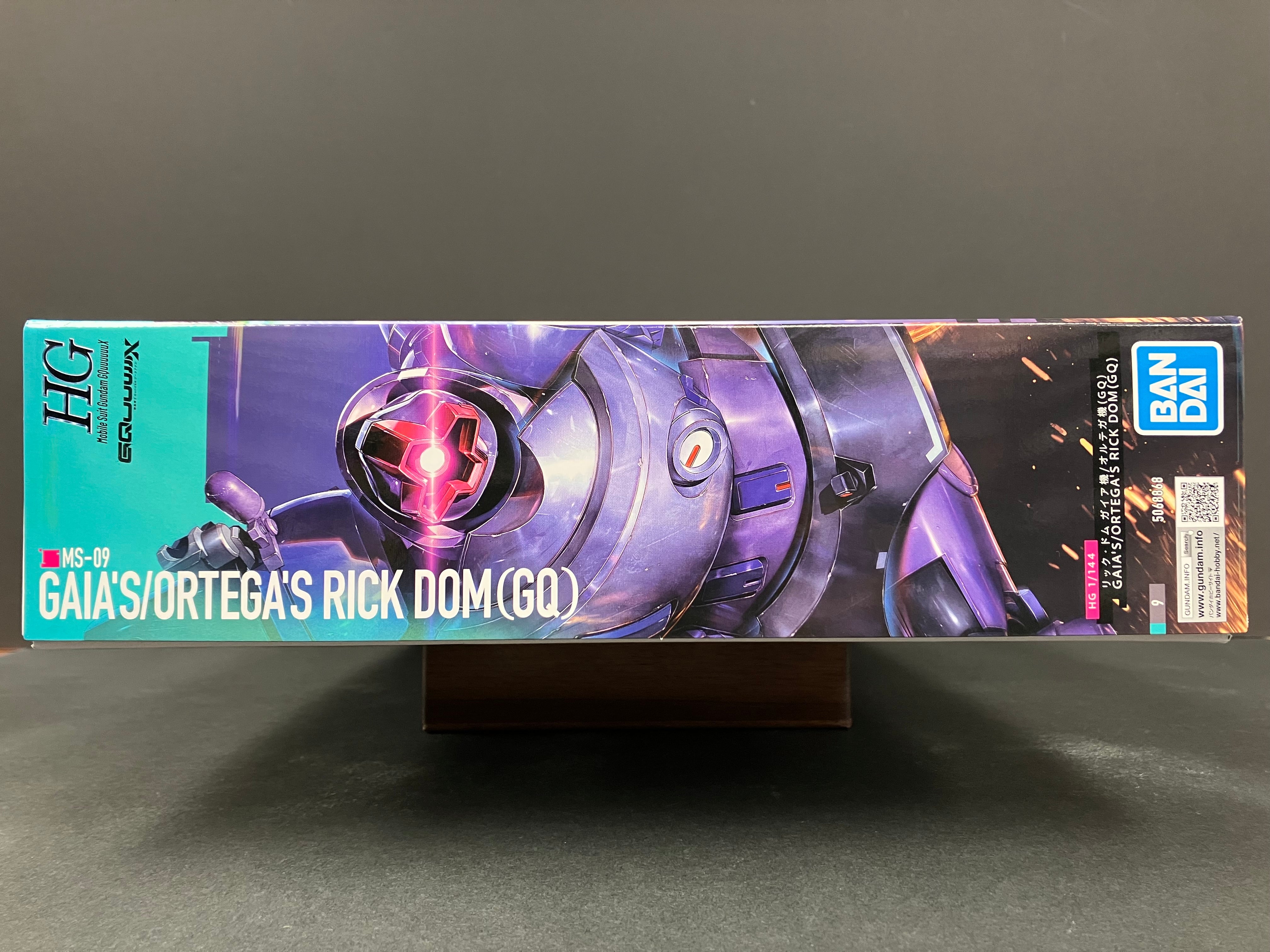 HGGQ 1/144 No. 09 MS-09 Gaia's/Ortega's Rick Dom (GQ)