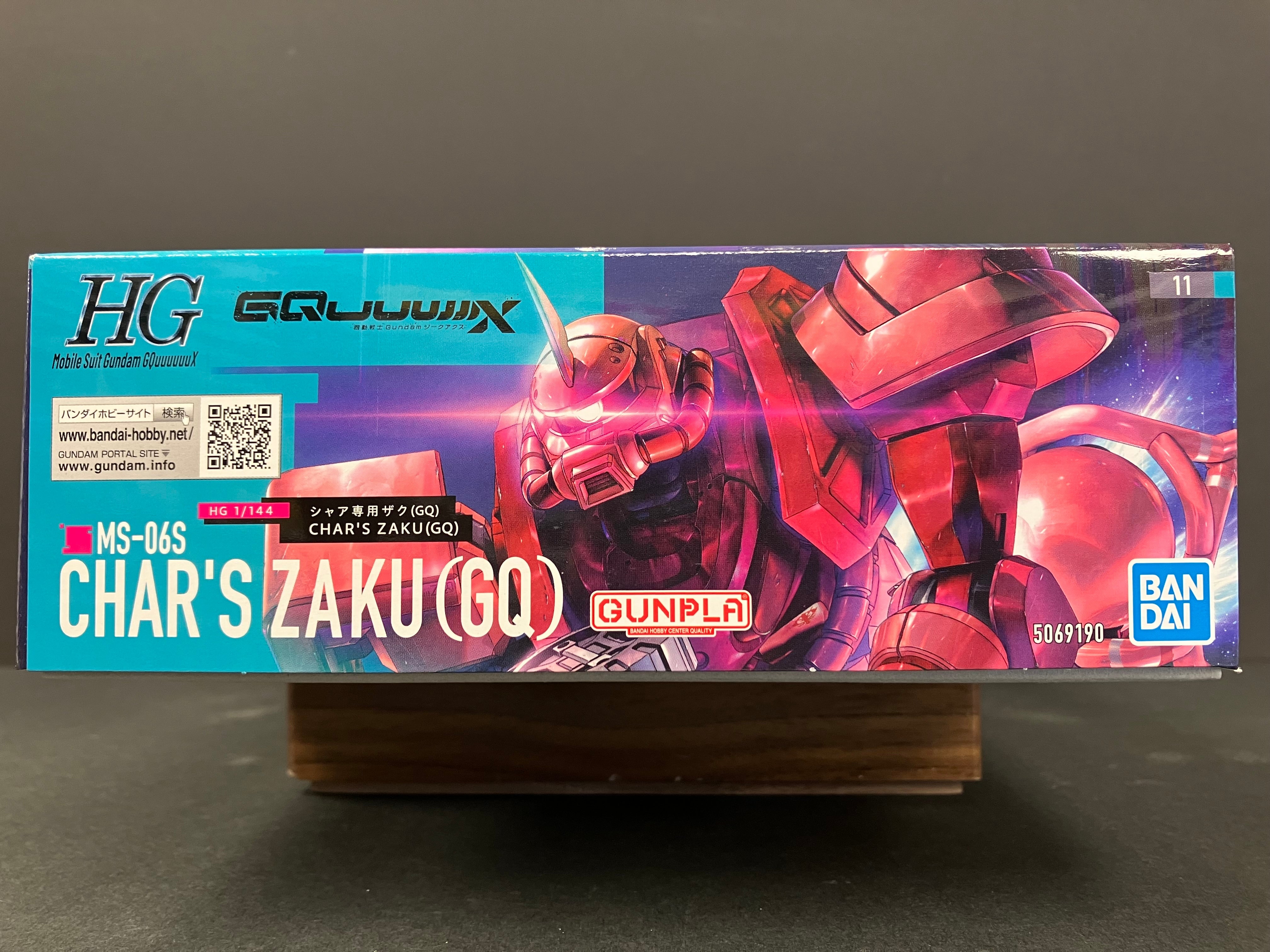 HGGQ 1/144 No. 11 MS-06S Char's Zaku (GQ)