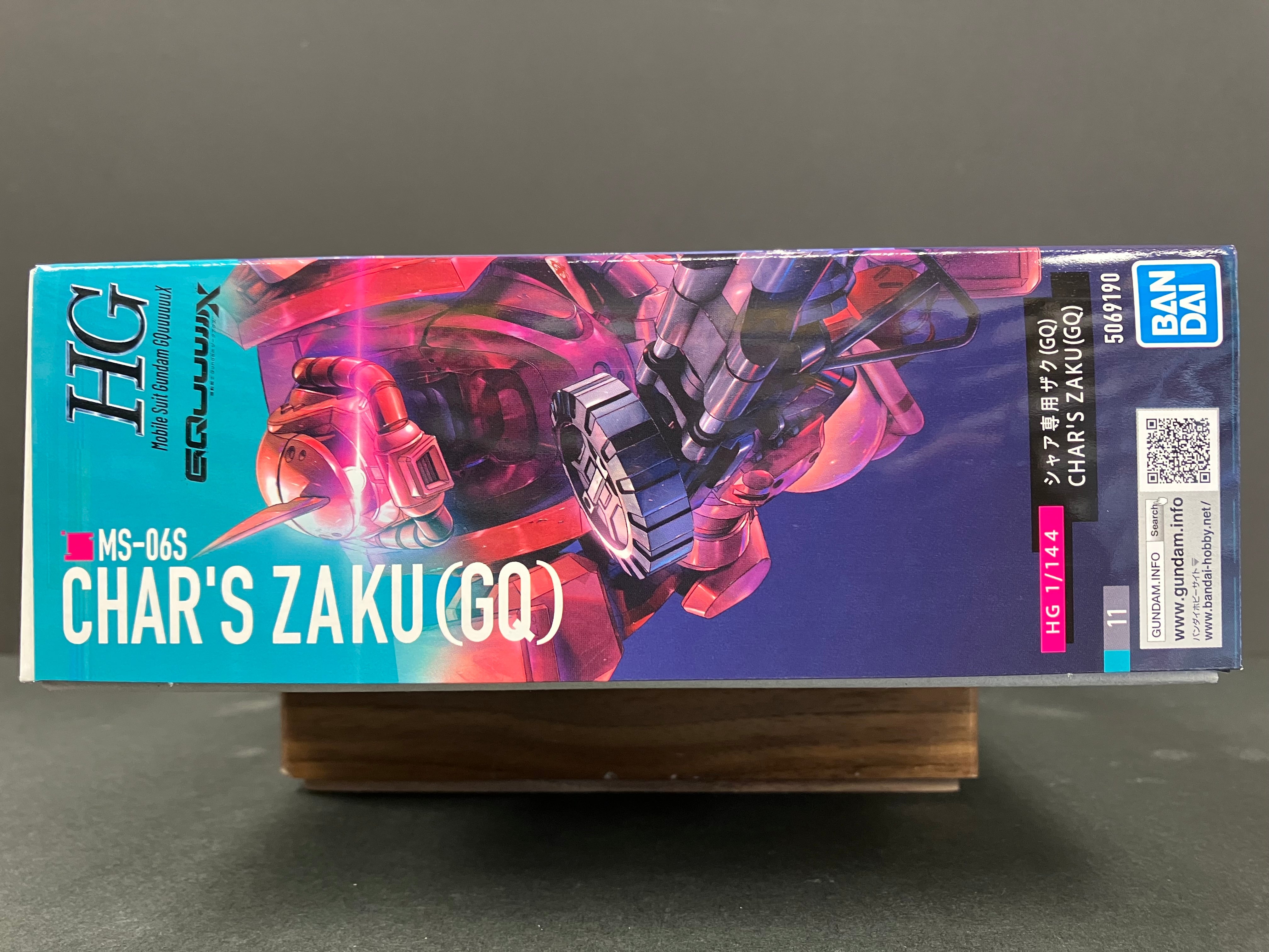 HGGQ 1/144 No. 11 MS-06S Char's Zaku (GQ)