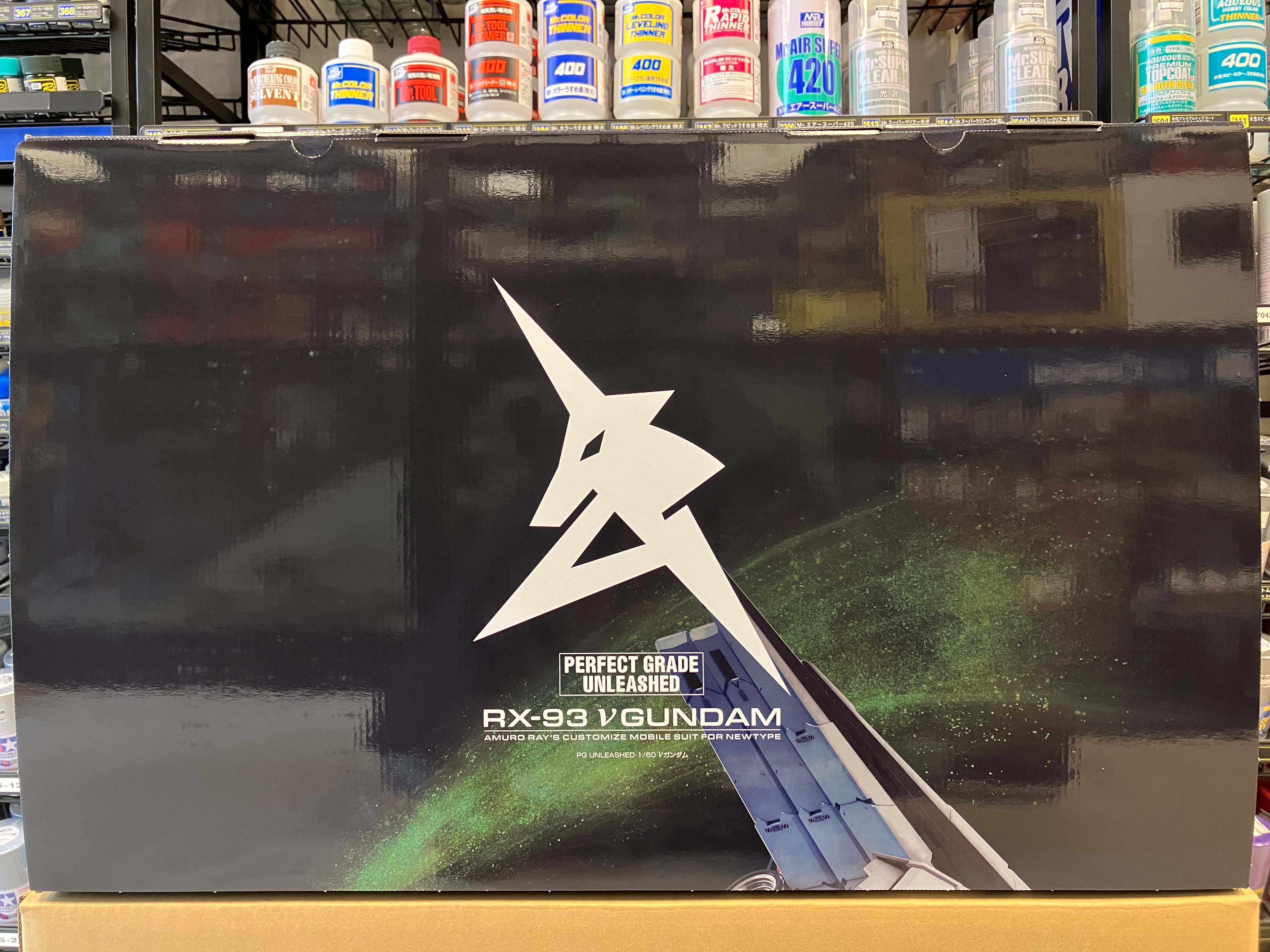 PG 1/60 Unleashed RX-93 V (Nu) Gundam Amuro Ray's Customize Mobile Suit for Newtype [𝜈 高達]