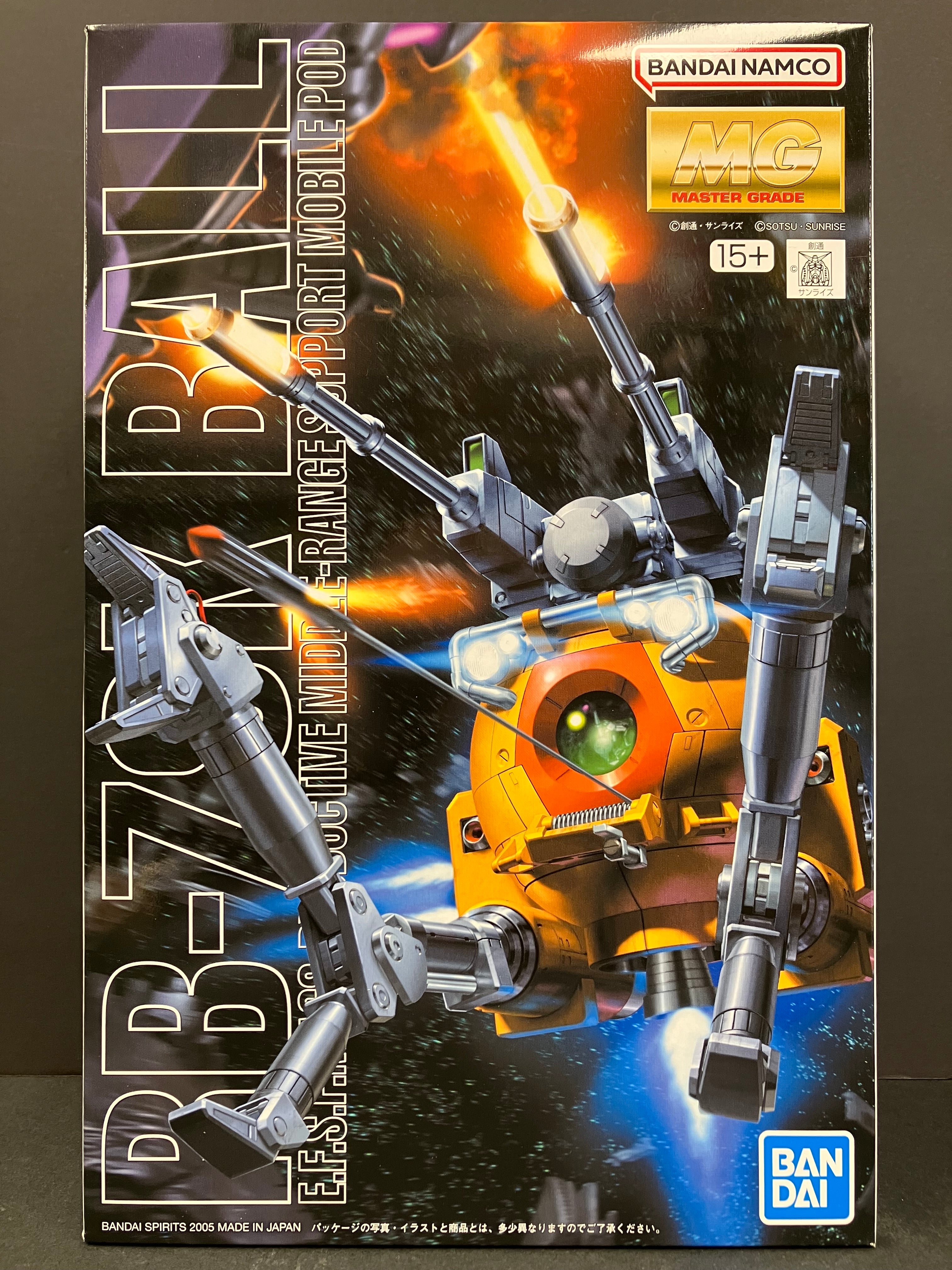 MG 1/100 RB-79K Ball E.F.S.F. Mass-Productive Middle-Range Support Mobile Pod [鐵球K型 ~ 第08MS小隊版]