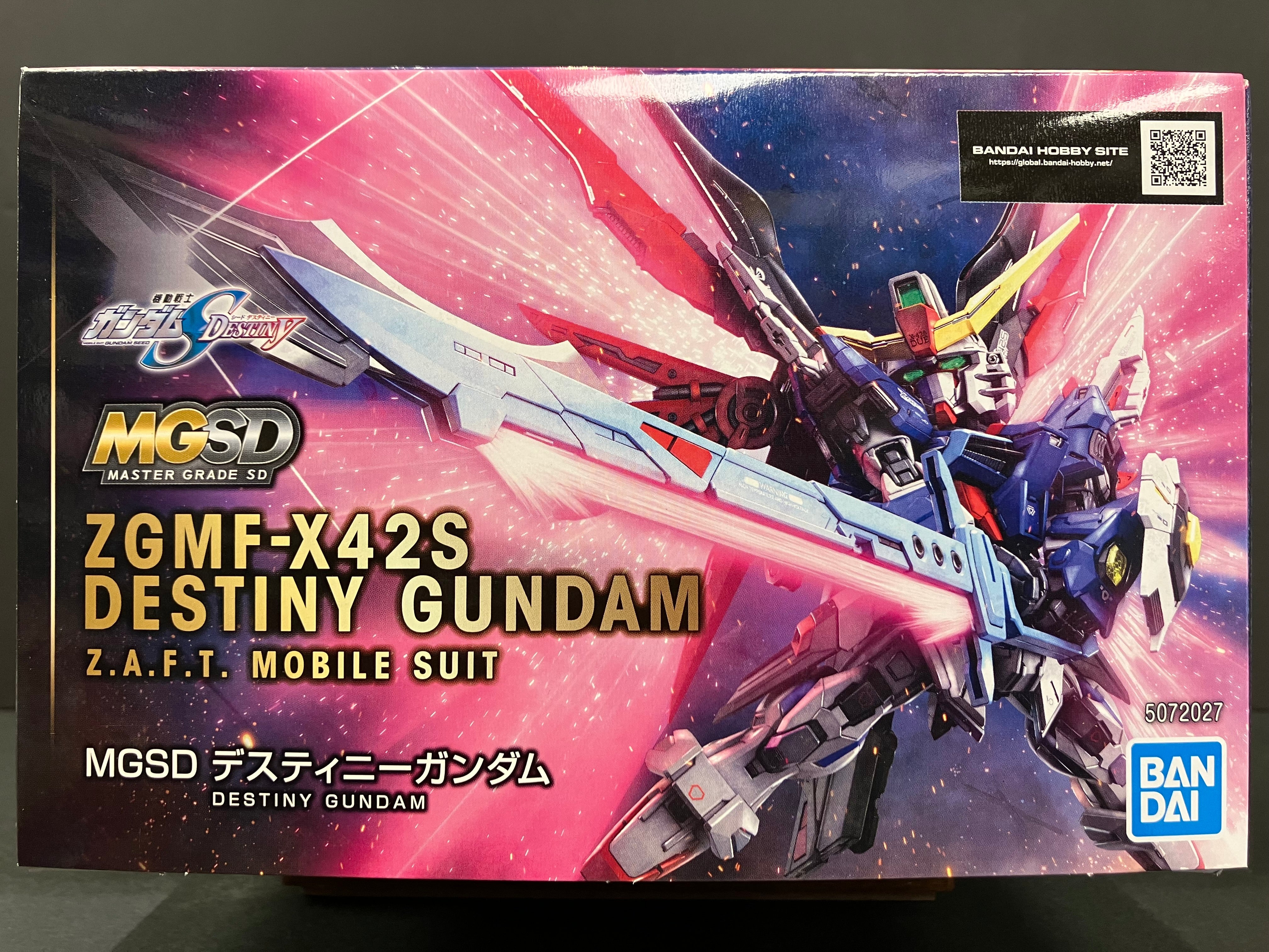 MGSD ZGMF-X42S Destiny Gundam Z.A.F.T. Mobile Suit  [命運高達] ~ Mobile Suit Gundam Seed Destiny