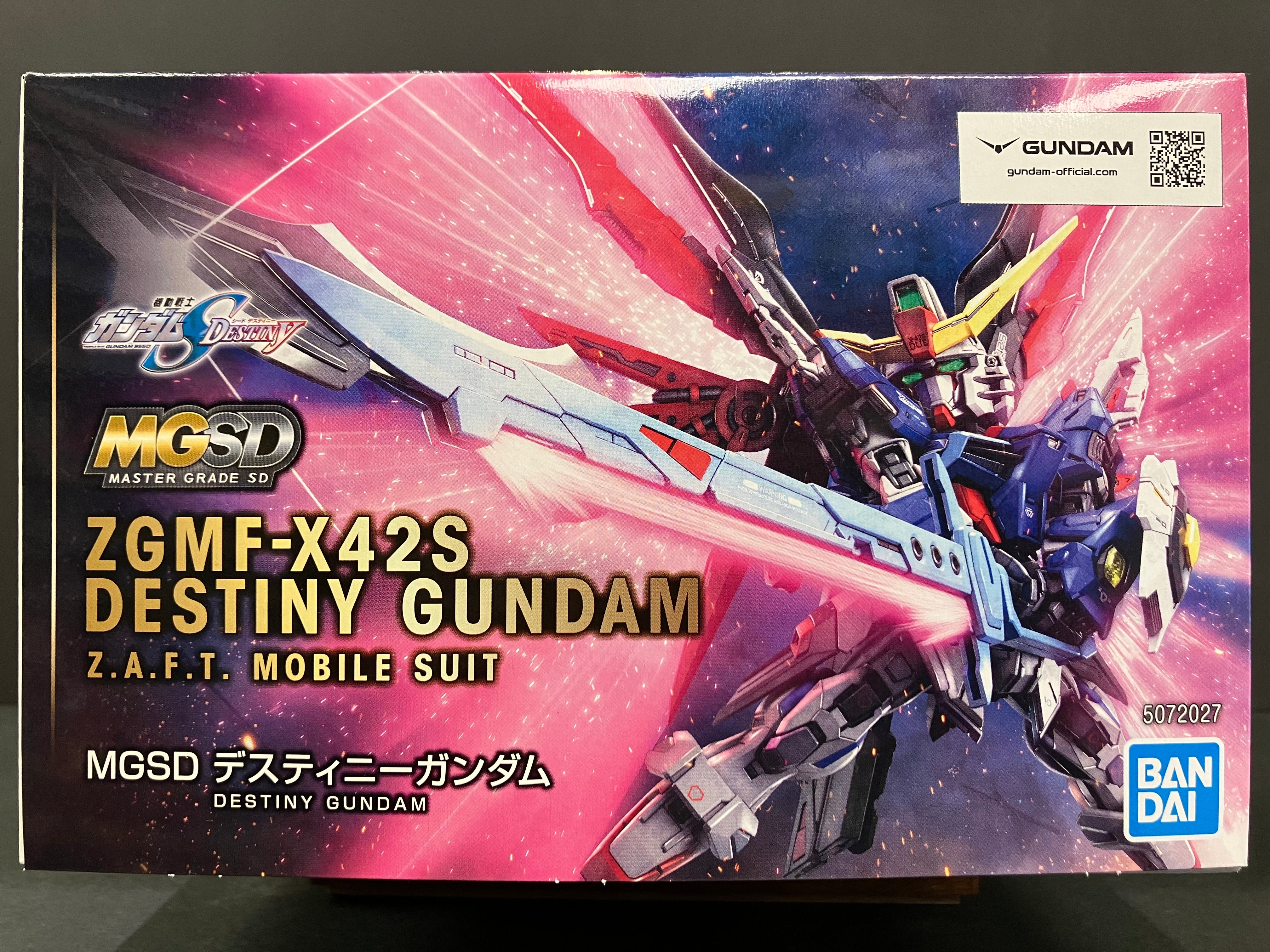 MGSD ZGMF-X42S Destiny Gundam Z.A.F.T. Mobile Suit  [命運高達] ~ Mobile Suit Gundam Seed Destiny
