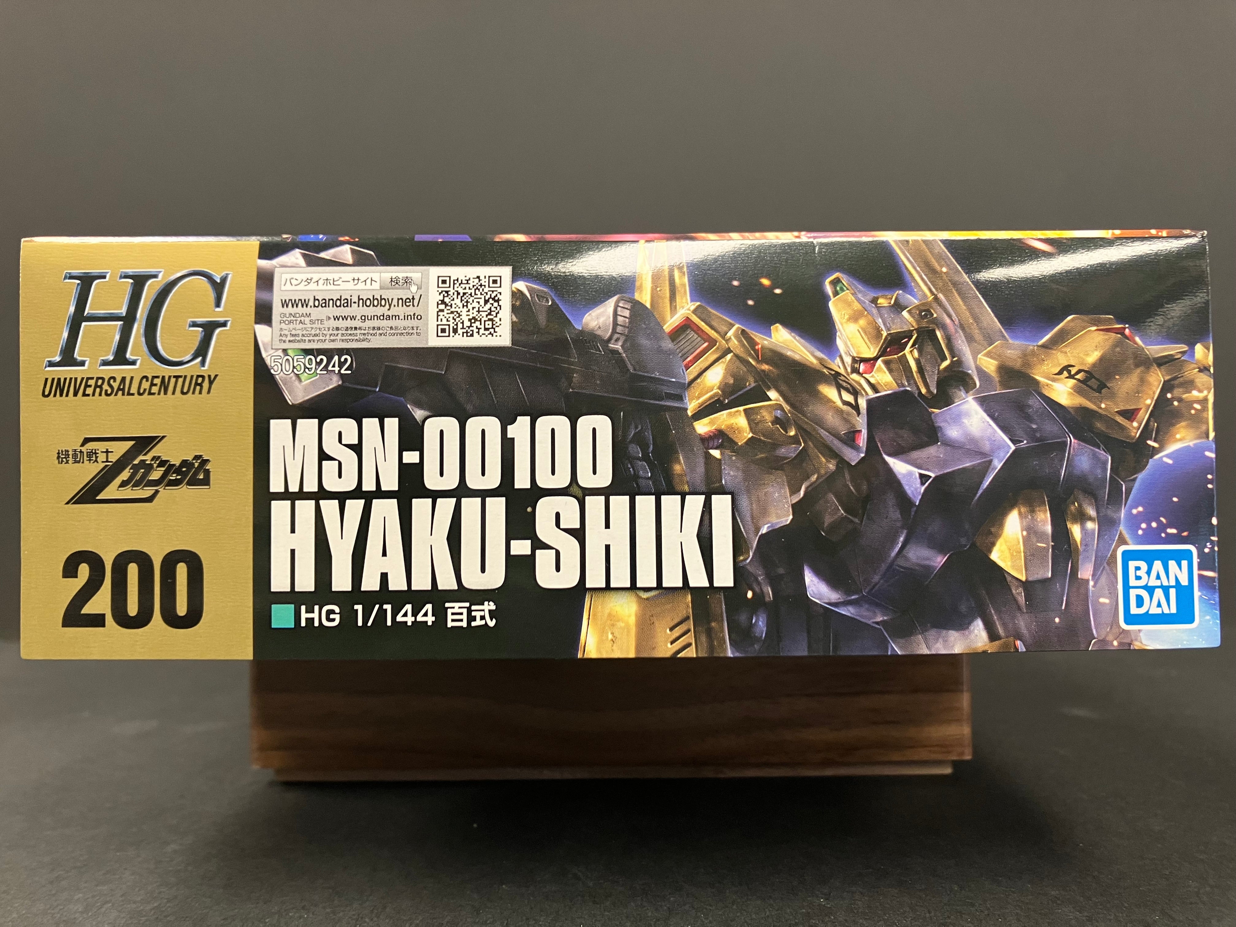 HGUC 1/144 No. 200 MSN-00100 Hyaku-Shiki A.E.U.G. Attack Use Prototype Mobile Suit [百式 - Revive Version]
