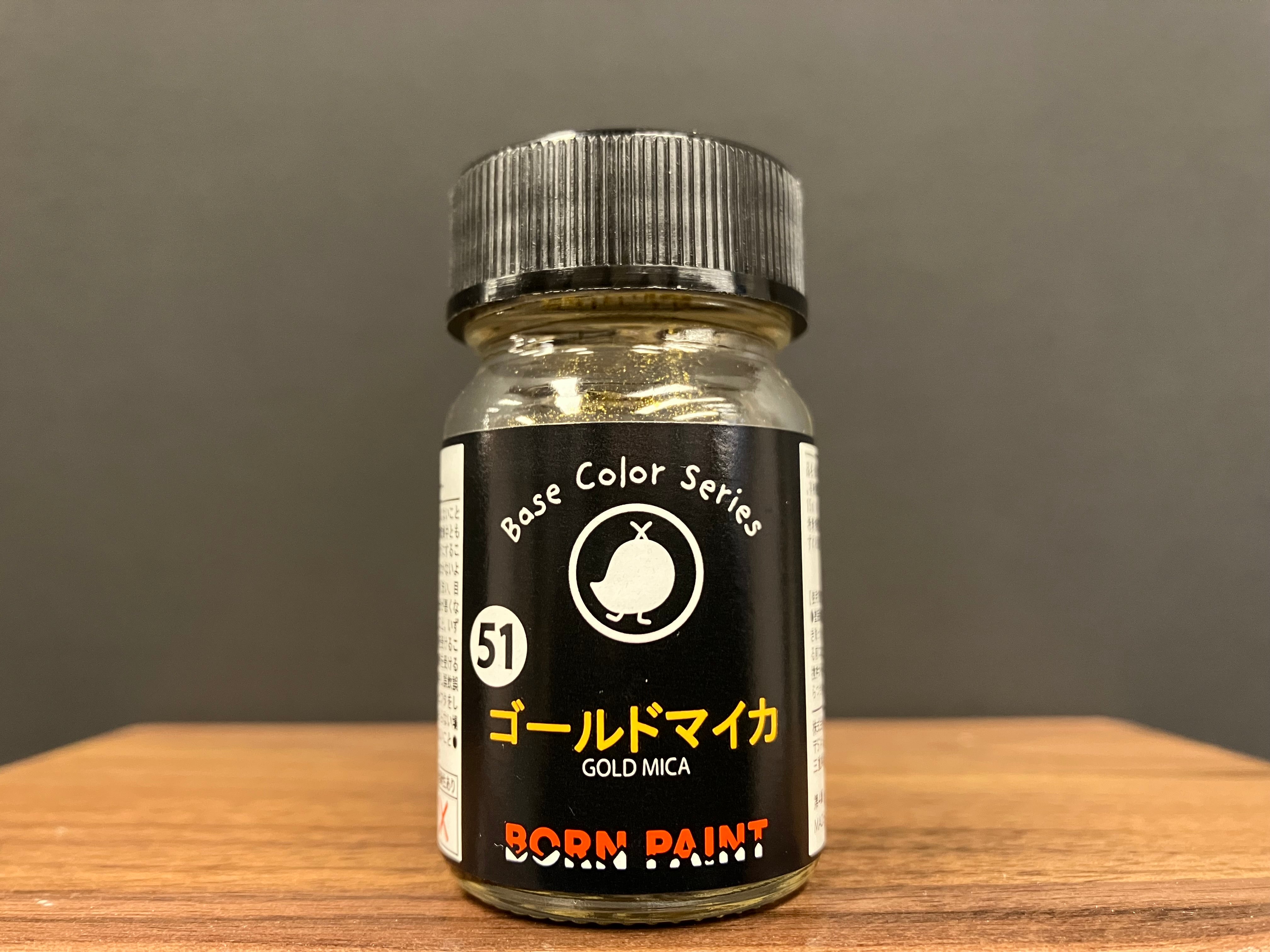 No. 51 Gold Mica [油性塗料 - 金雲母] (ゴールドマイカ) 15 ml