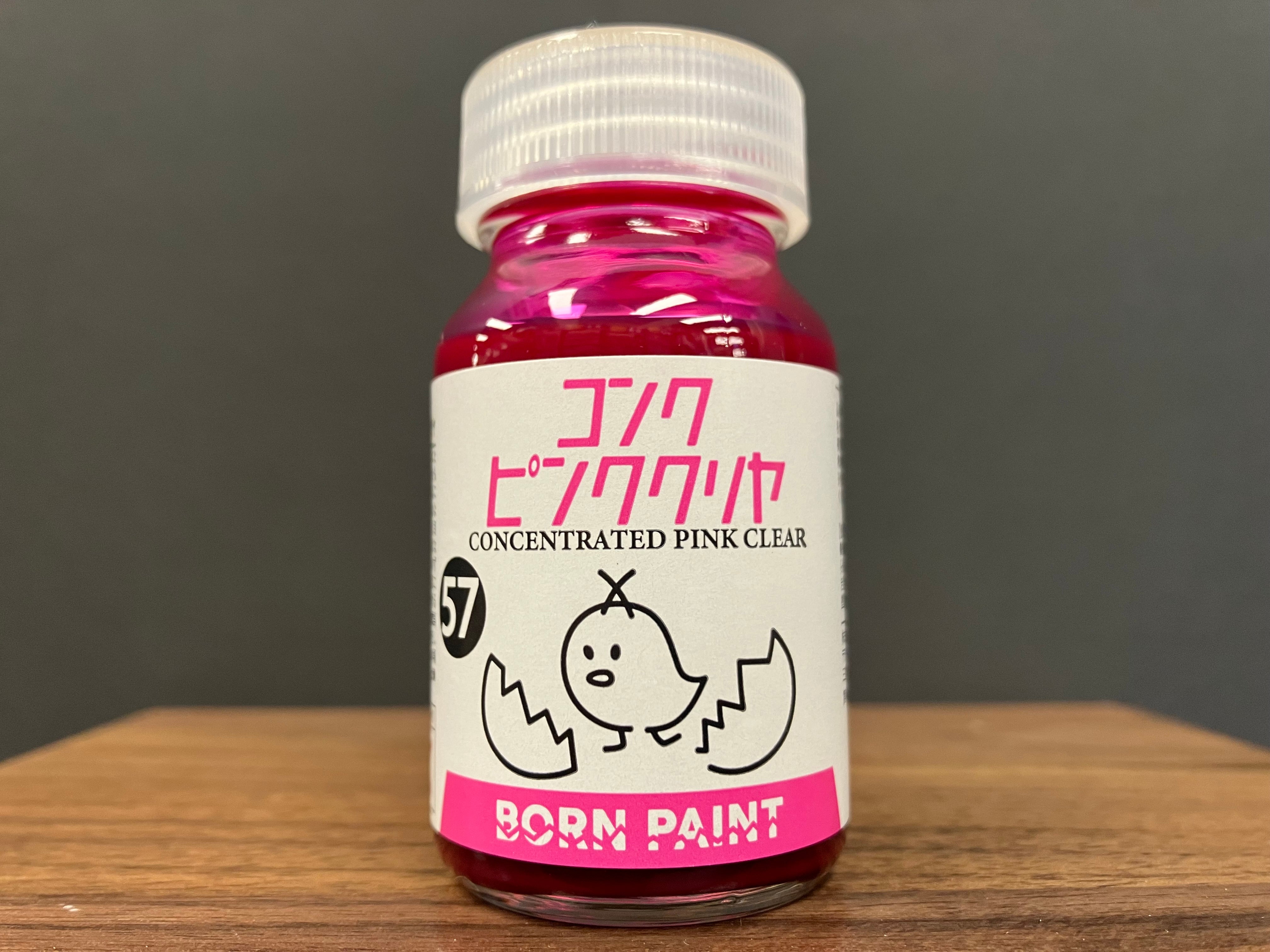 No. 57 Concentrated Pink Clear [油性塗料 - 濃縮透明粉紅] (コンクピンククリヤ) 30 ml