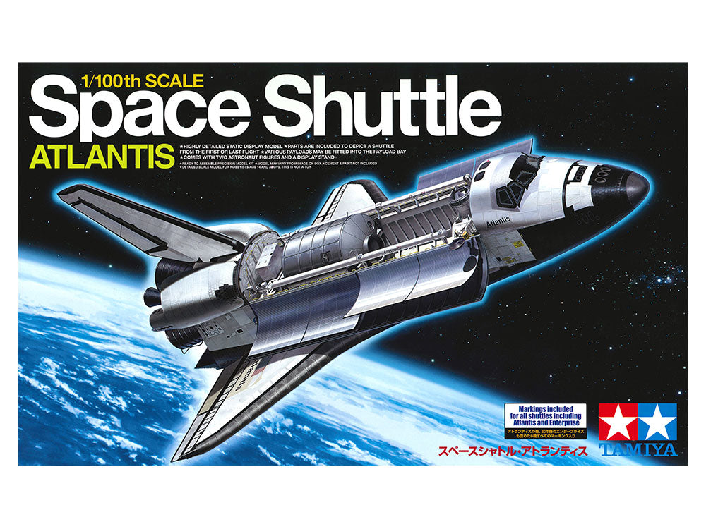 Airplane Model Series 1/100 Scale Space Shuttle Atlantis OV‑104 [美國太空總署 - 亞特蘭提斯號太空穿梭機]