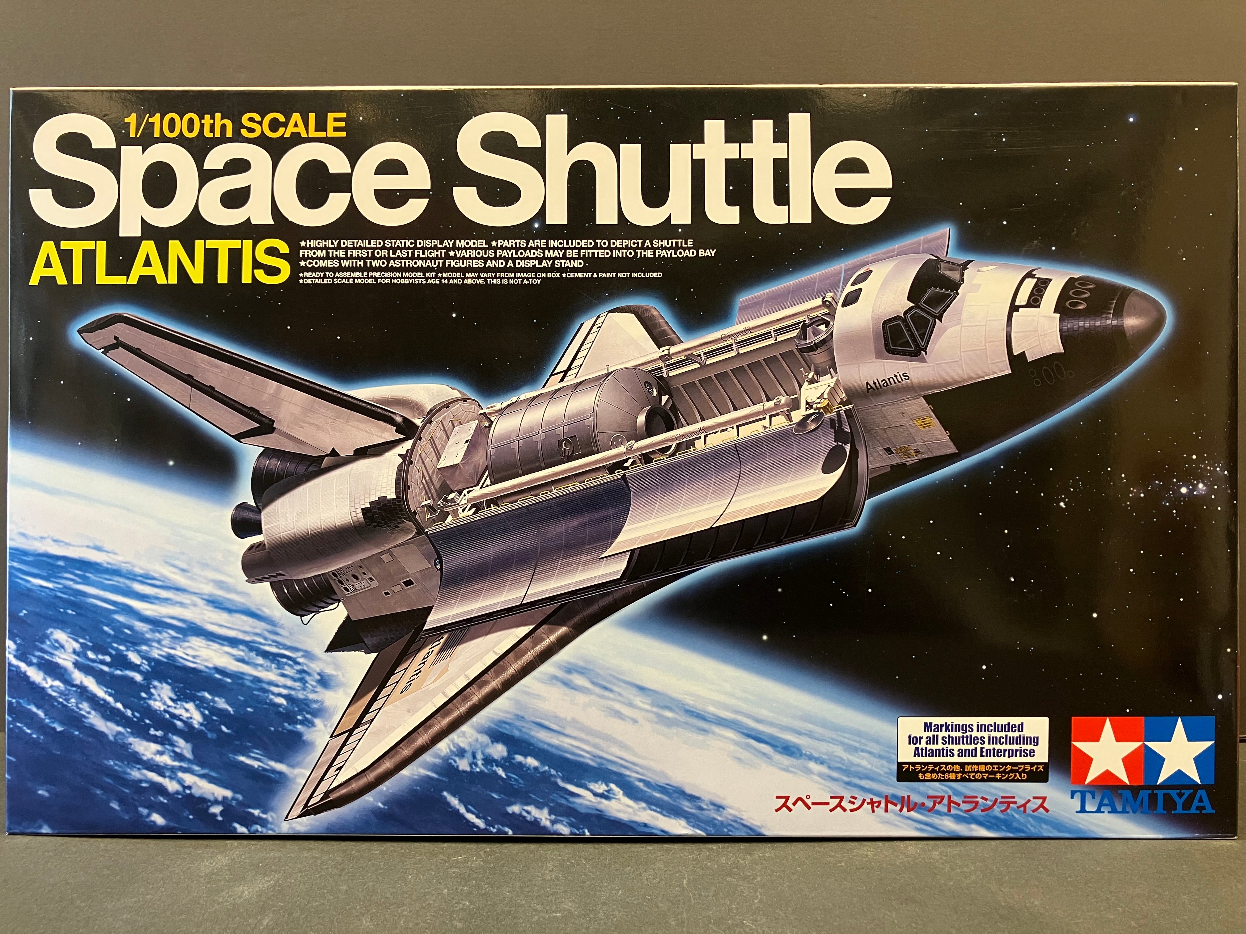Airplane Model Series 1/100 Scale Space Shuttle Atlantis OV‑104 [美國太空總署 - 亞特蘭提斯號太空穿梭機]