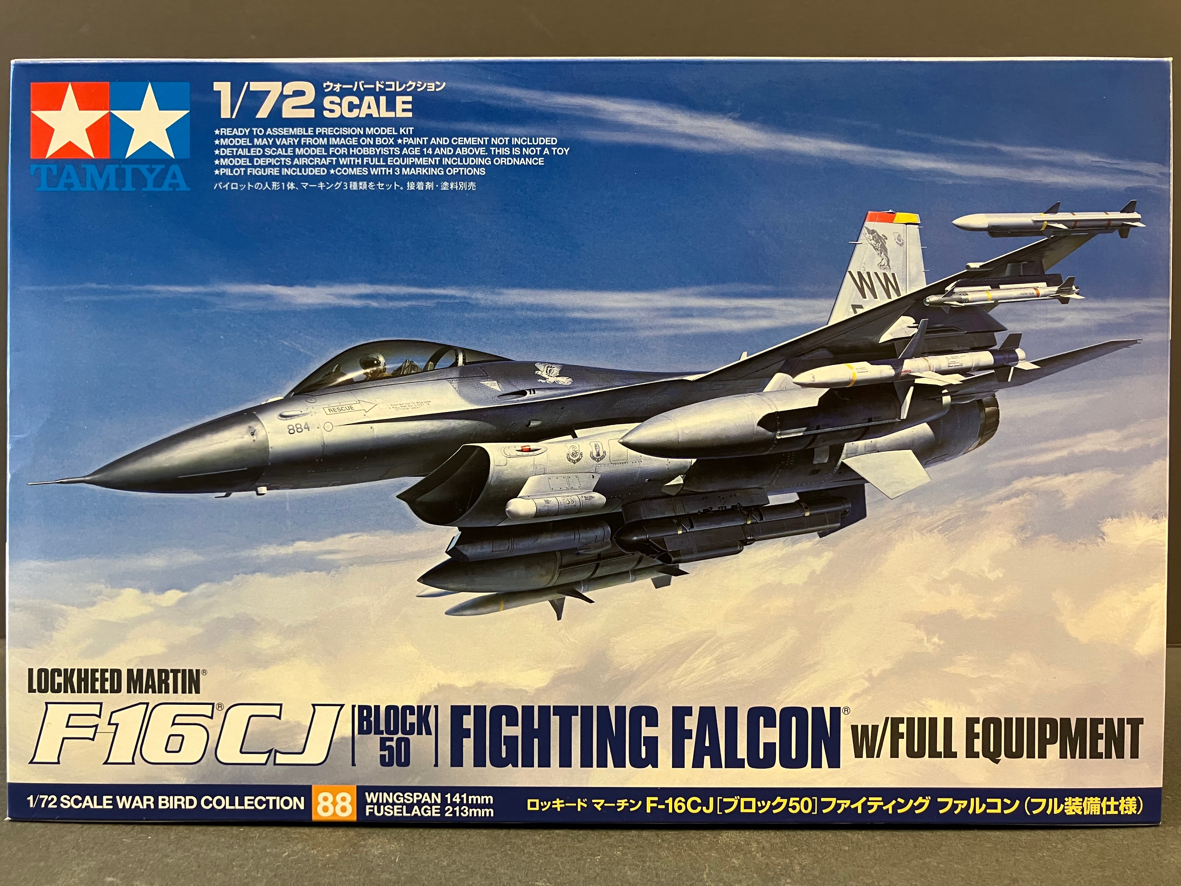 No. 88 Lockheed Martin F-16CJ [Block 50] Fighting Falcon with Full Equipment (R)
