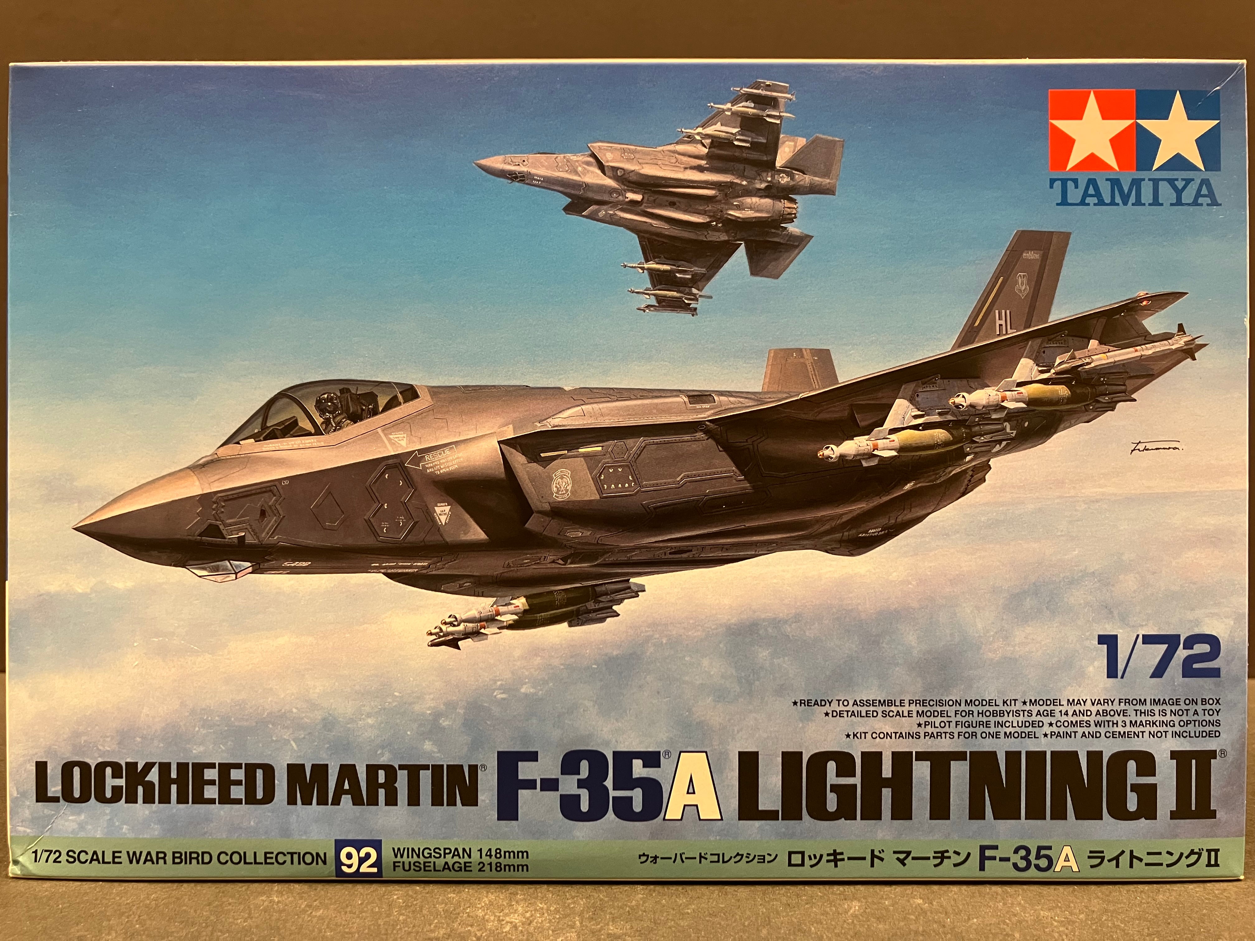 No. 92 Lockheed Martin F-35A Lighting II (R)