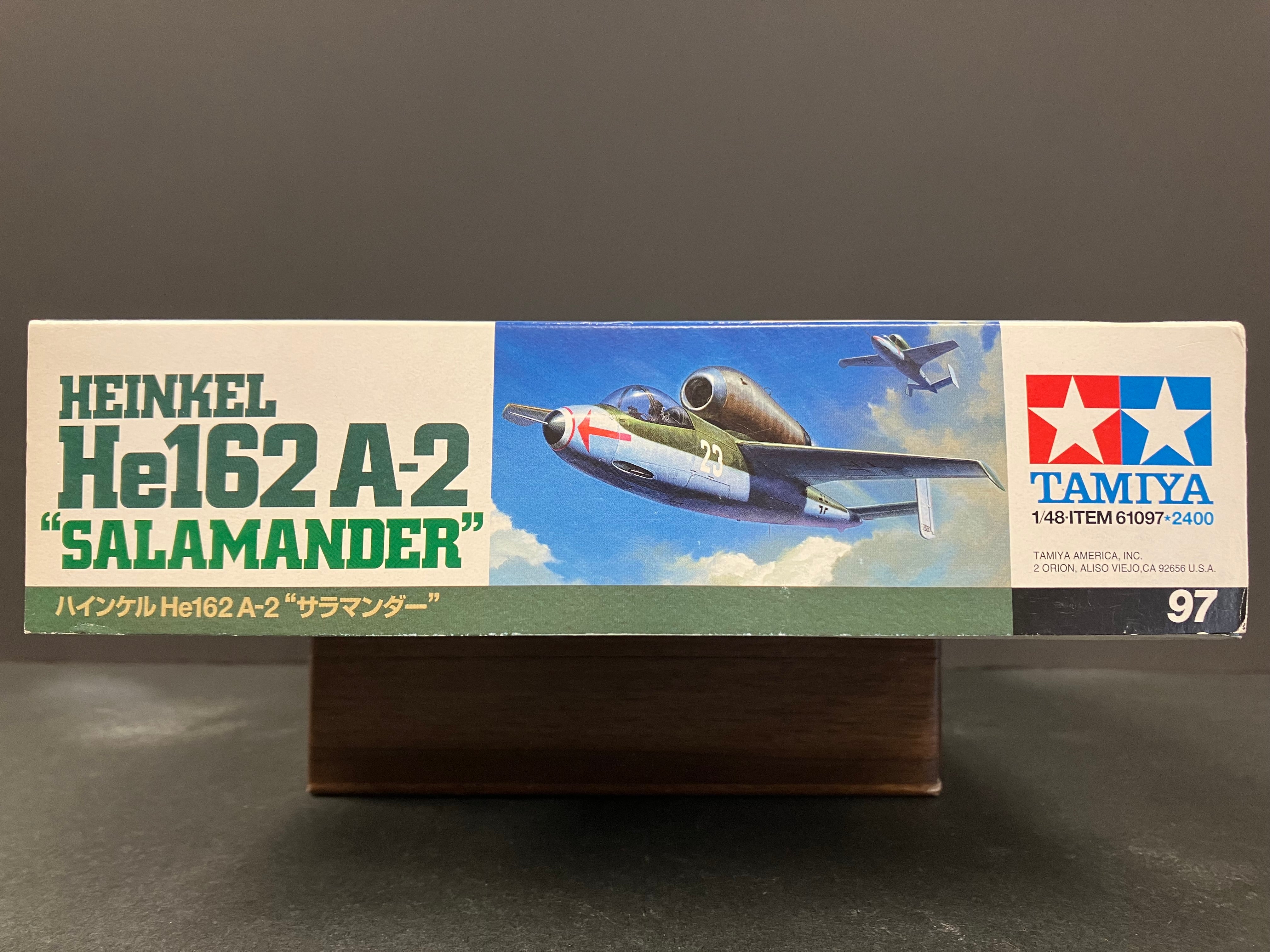 1/48 Scale Aircraft Series No. 097 Heinkel He 162 A-2 "Salamander" [ハインケル He 162 A-2 “サラマンダー”]