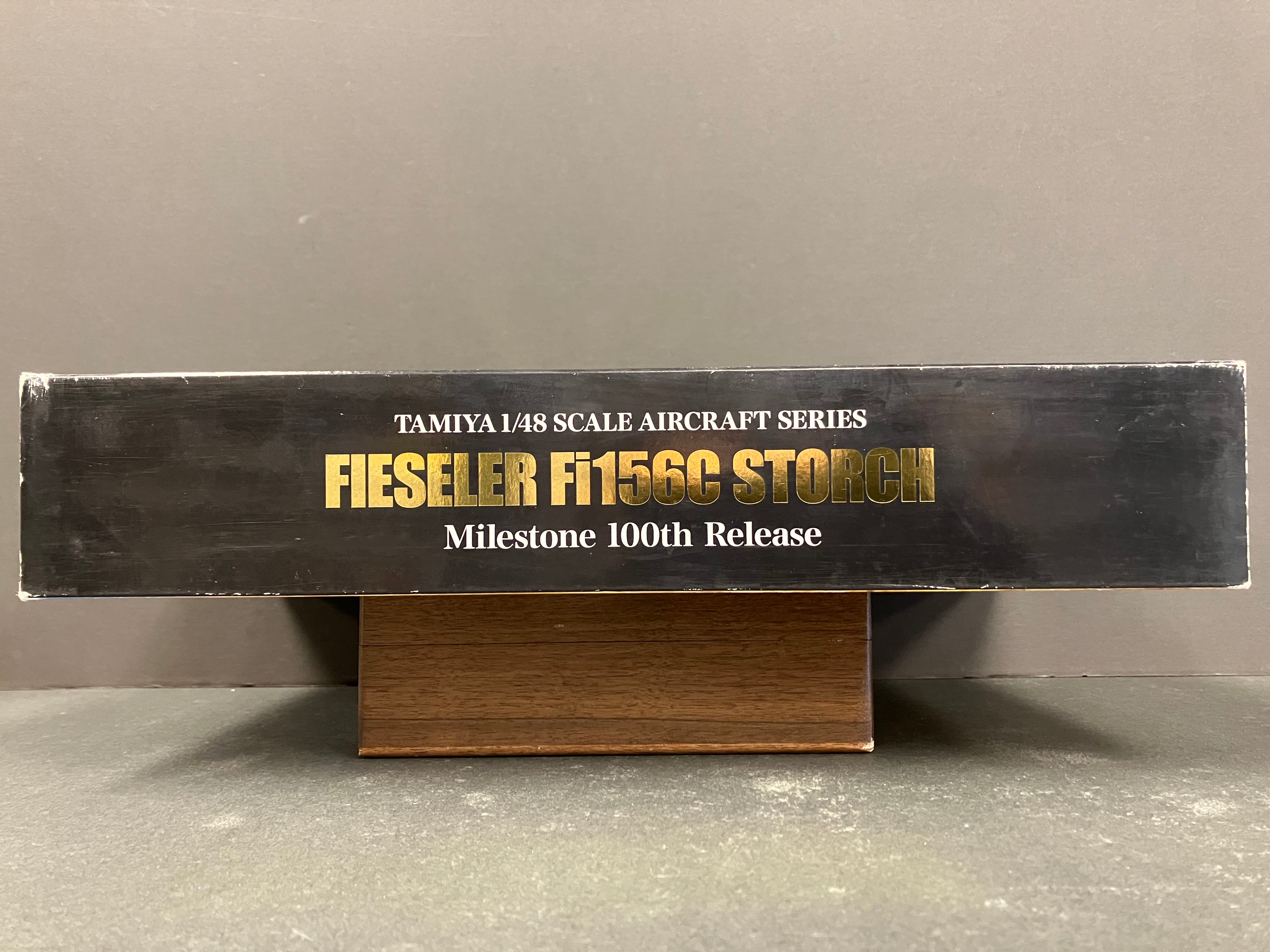 1/48 Scale Aicraft Series No. 100 Fieseler Fi156C Storch (Milestone 100th Release) [フィーゼラー Fi156C シュトルヒ]