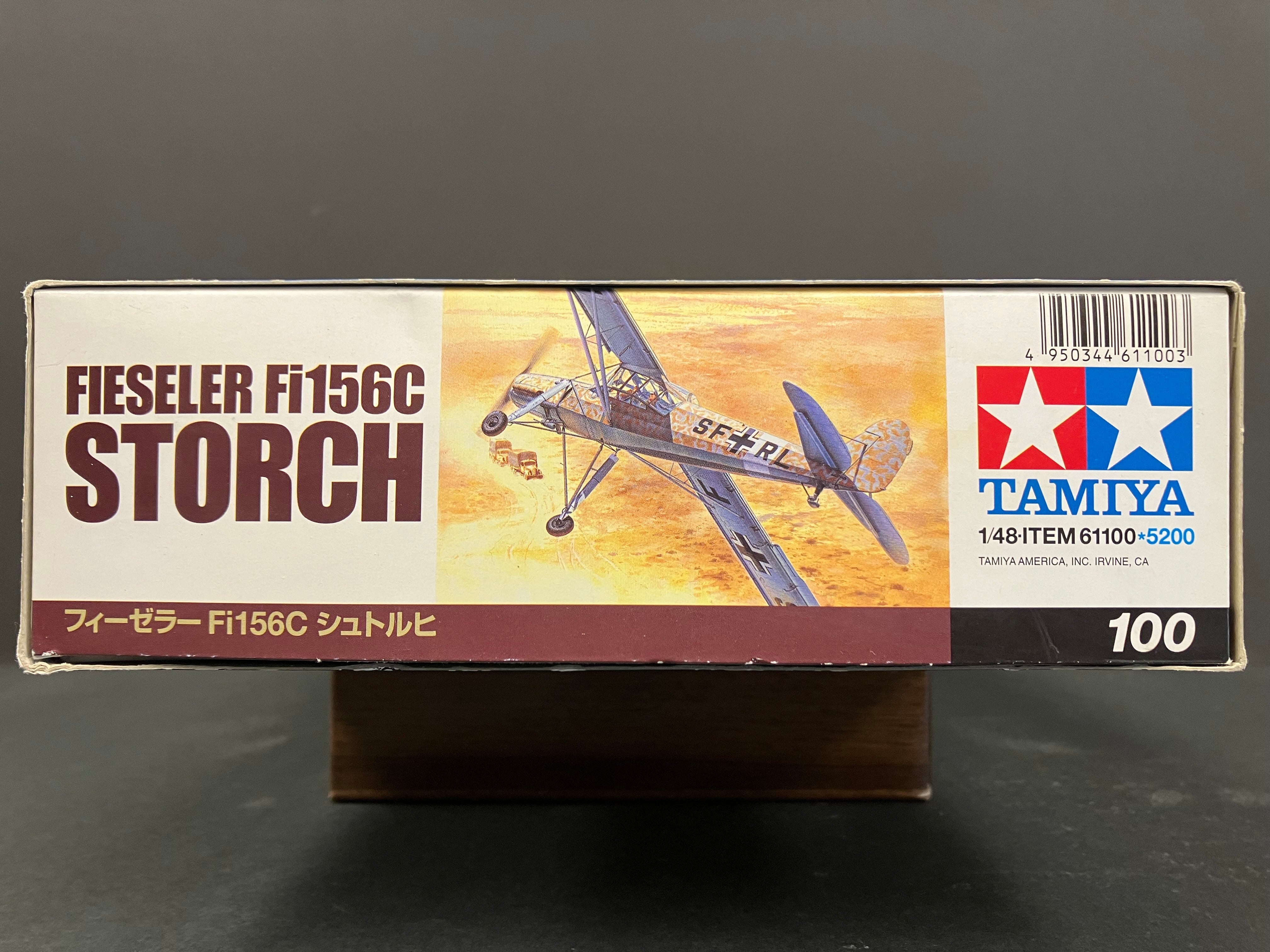1/48 Scale Aicraft Series No. 100 Fieseler Fi156C Storch (Milestone 100th Release) [フィーゼラー Fi156C シュトルヒ]