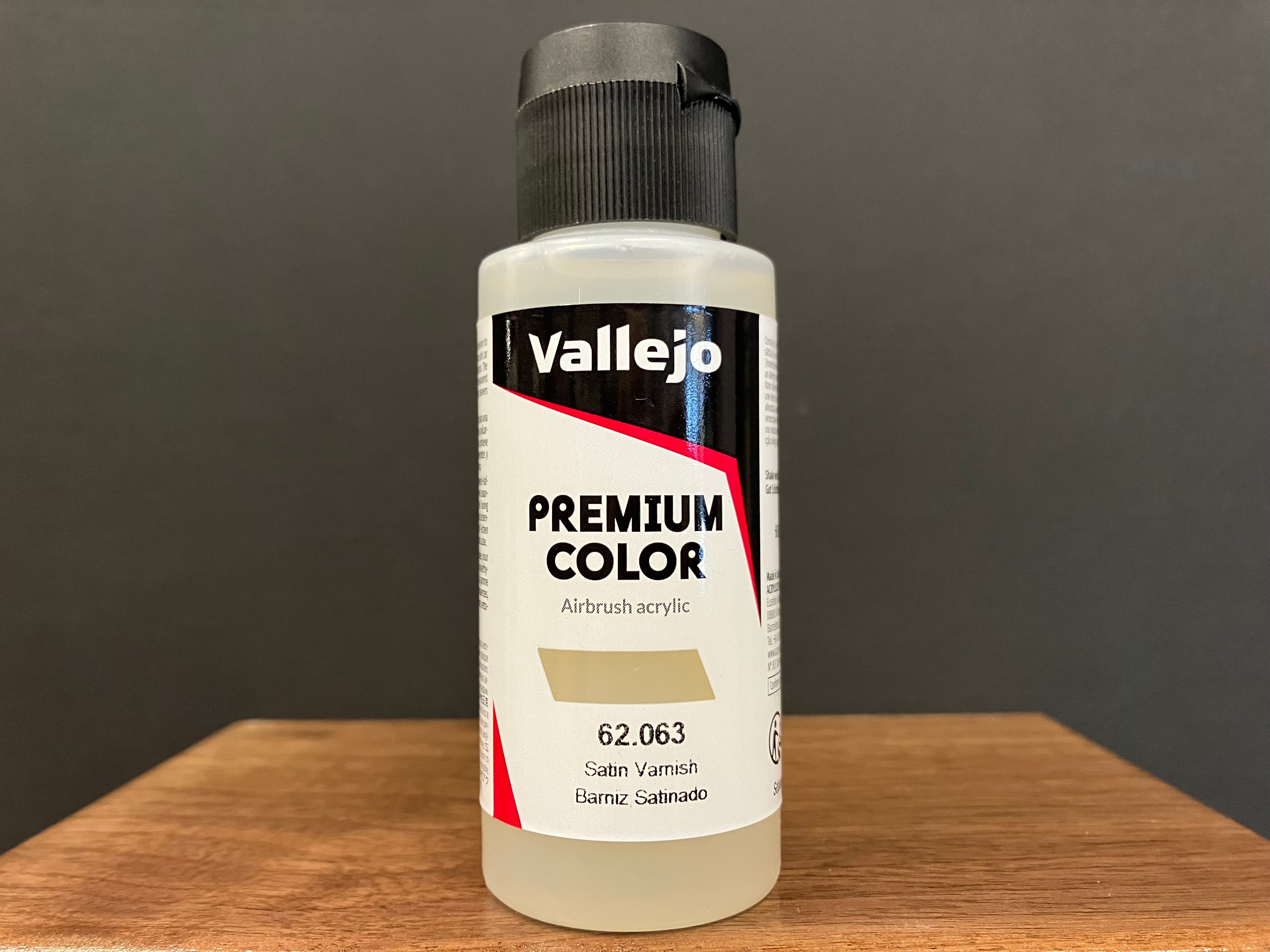 Premium Color: Satin Varnish [半光澤保護漆]