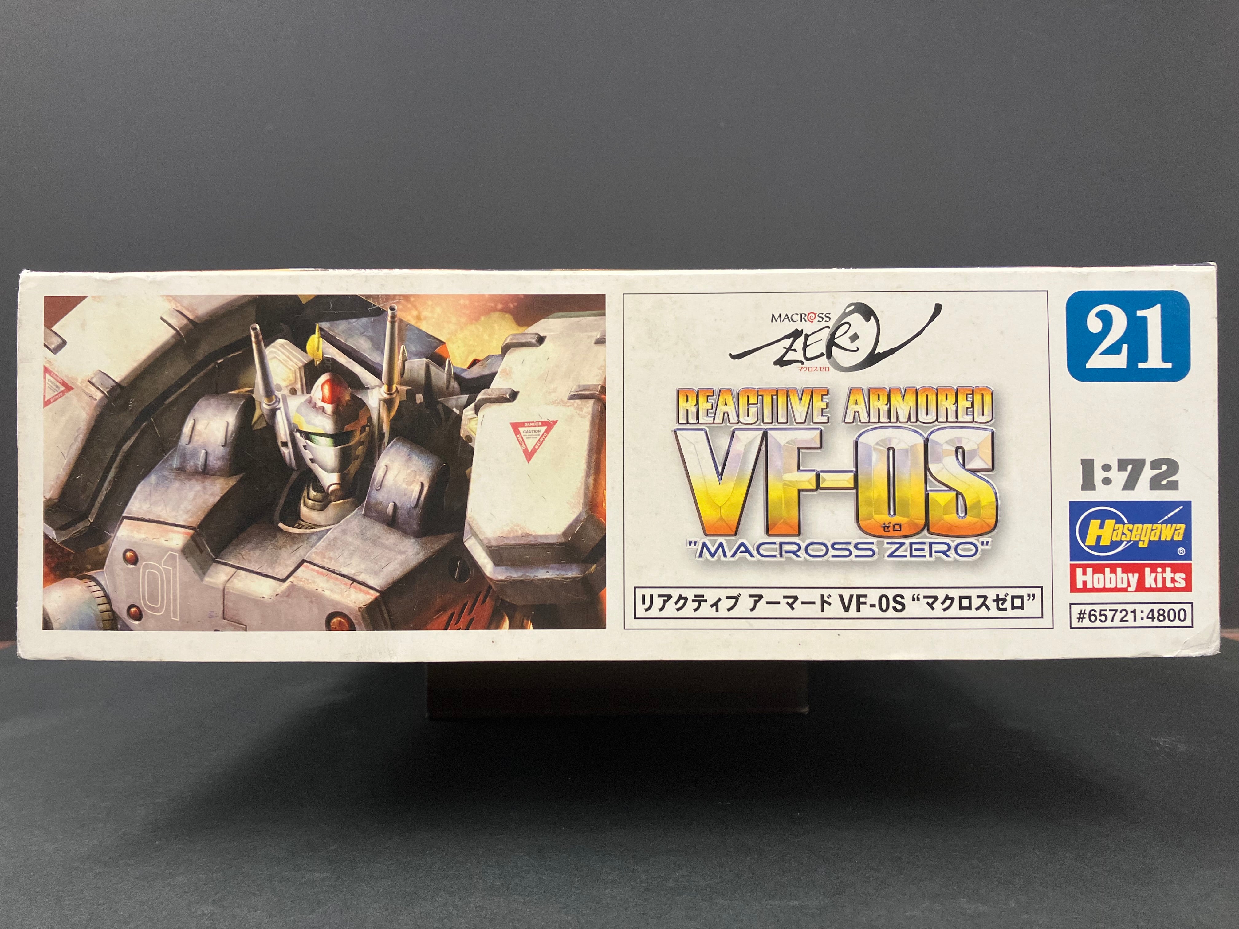 MacCross Zero Series No. 21: 1/72 Scale Reactive Armored VF-0S [リアクティブ アーマード VF-0S “マクロス ゼロ”]