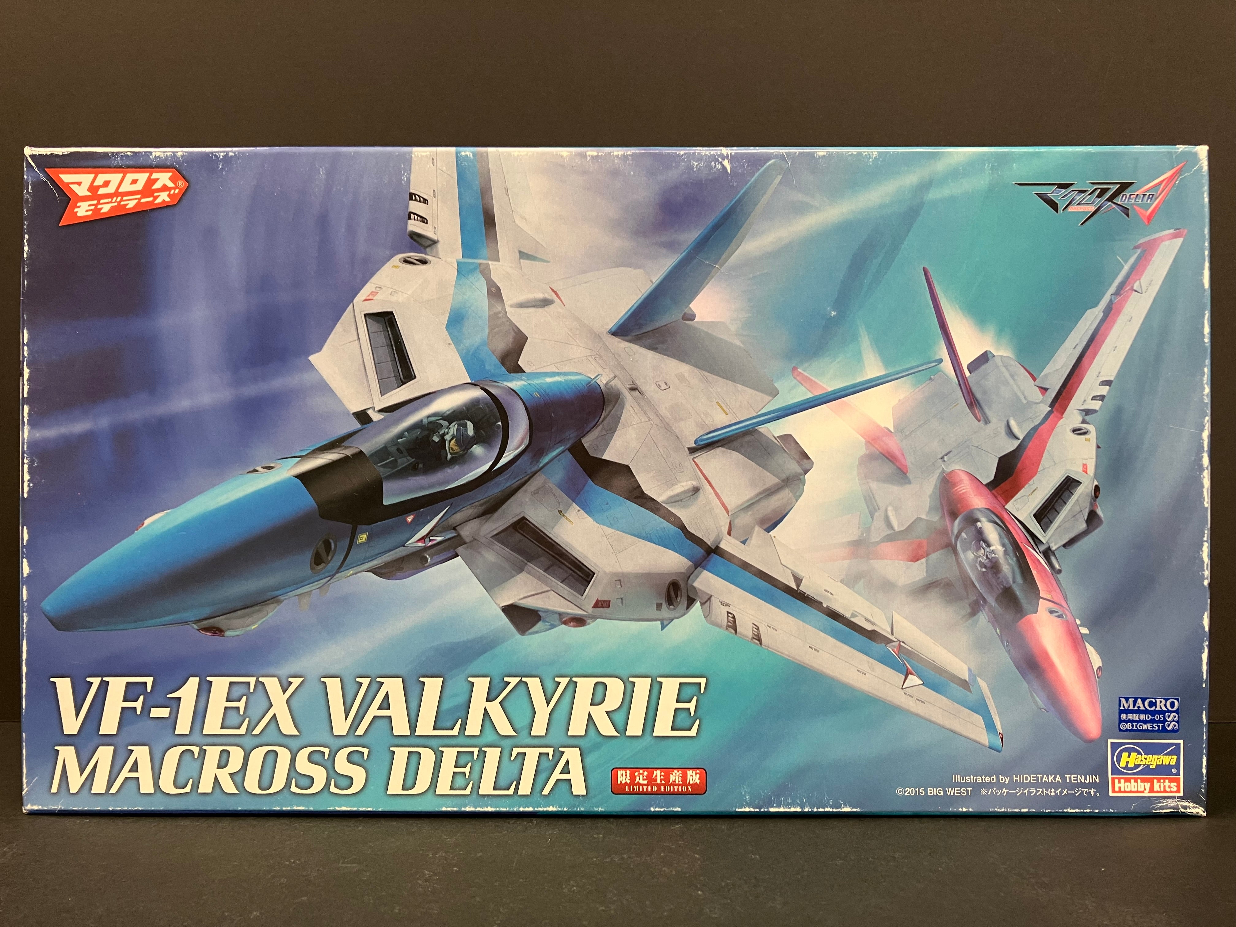 MacCross Delta Series 1/72 Scale VF-1EX Valkyrie [VF-1EX バルキリー “マクロスΔ”] (Limited Edition)