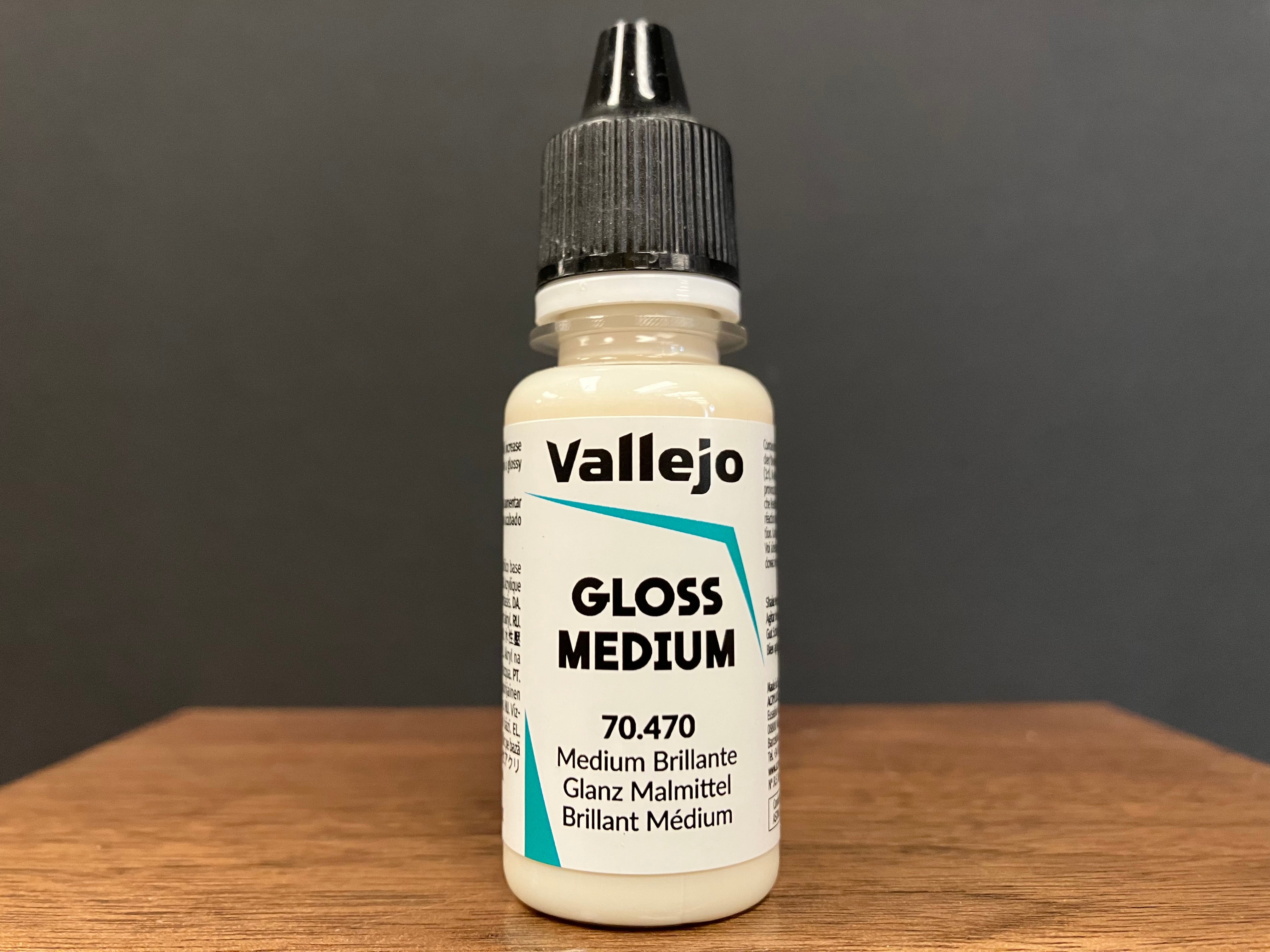 Auxiliary Products: Gloss Medium [筆塗亮光澤添加劑]