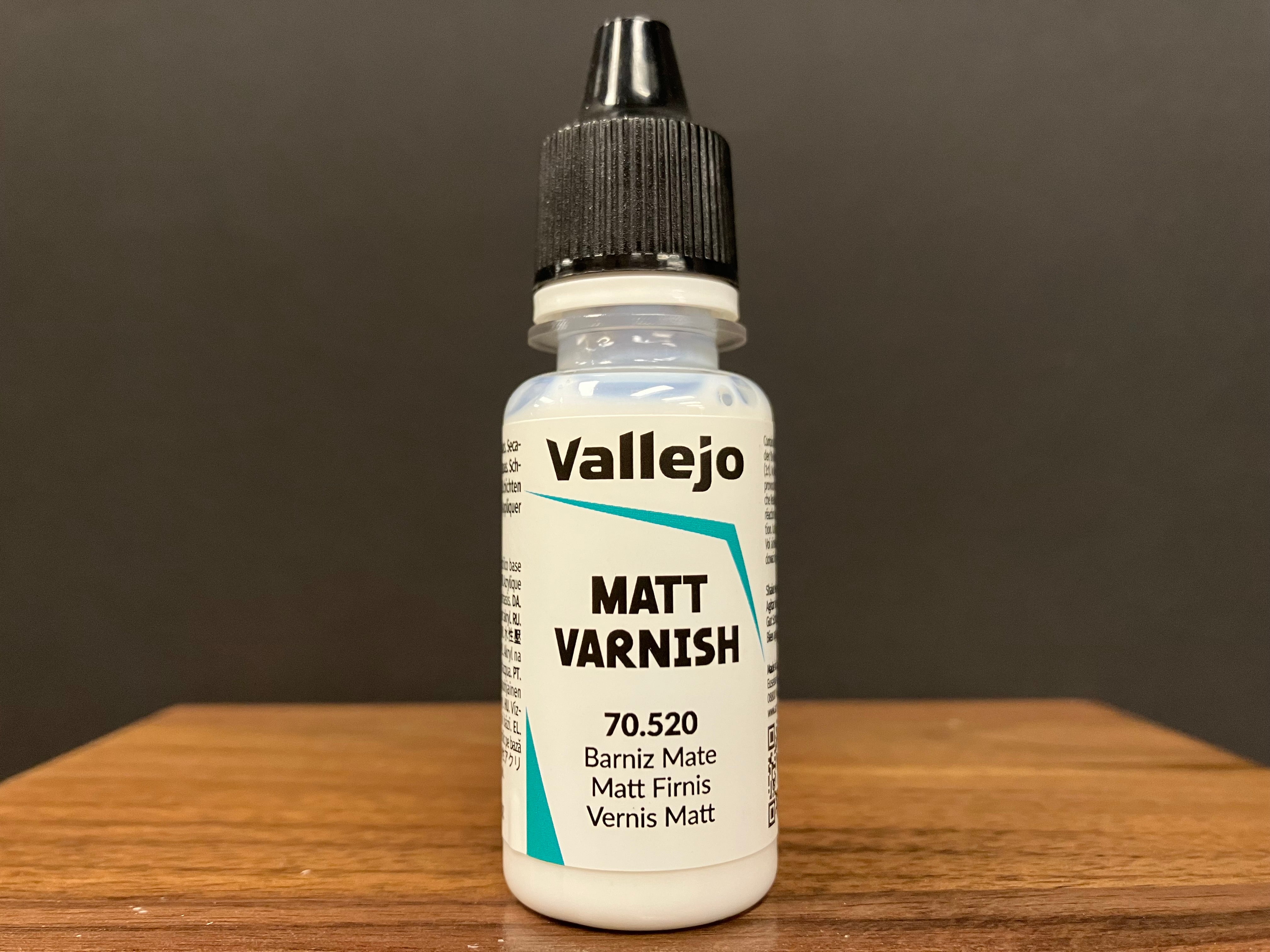 Auxiliary Products: Matt Acrylic Varnish [水性透明保護漆 - 消光啞透明]