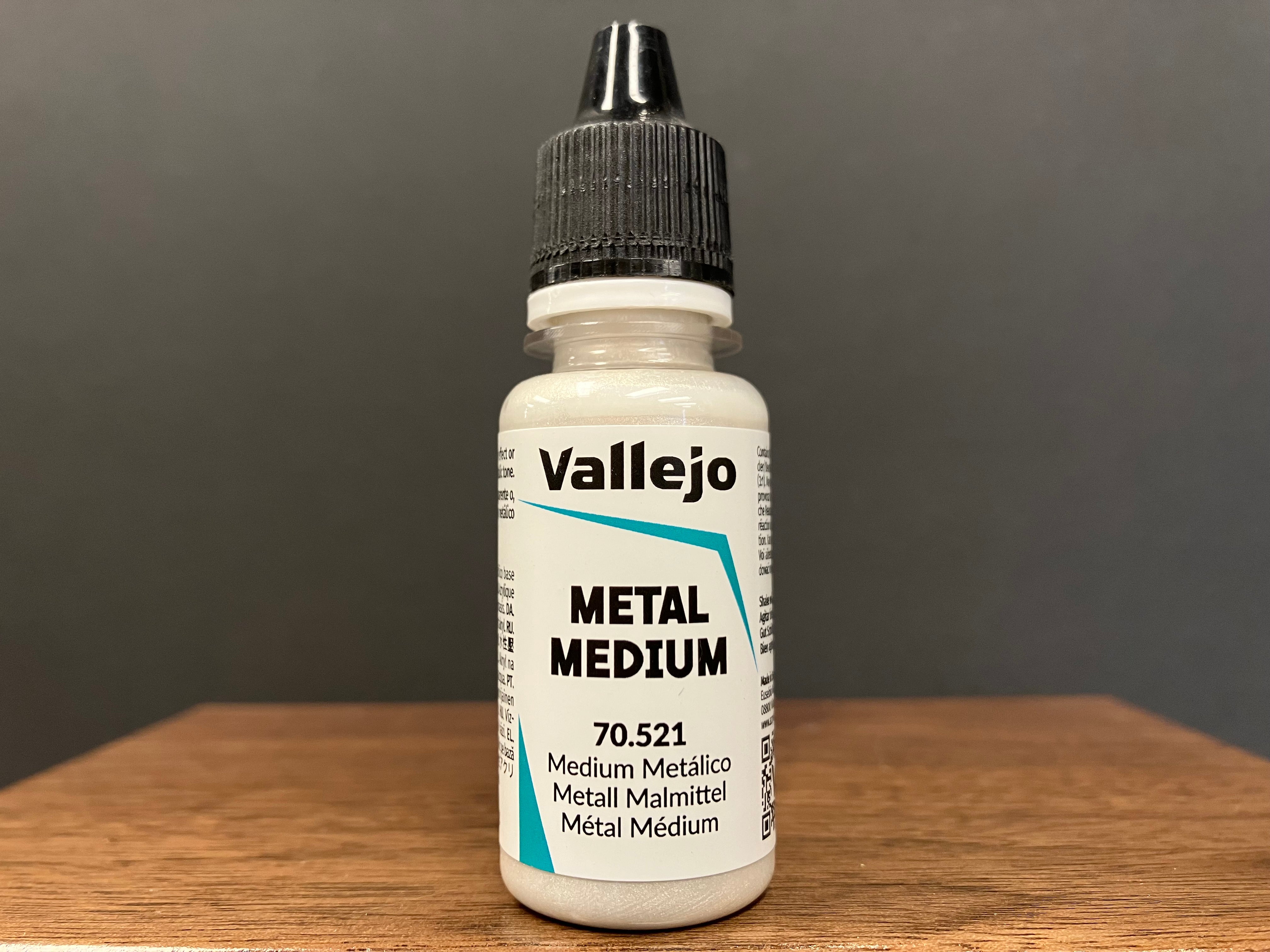 Auxiliary Products: Metal Medium [筆塗金屬質感混合添加劑]