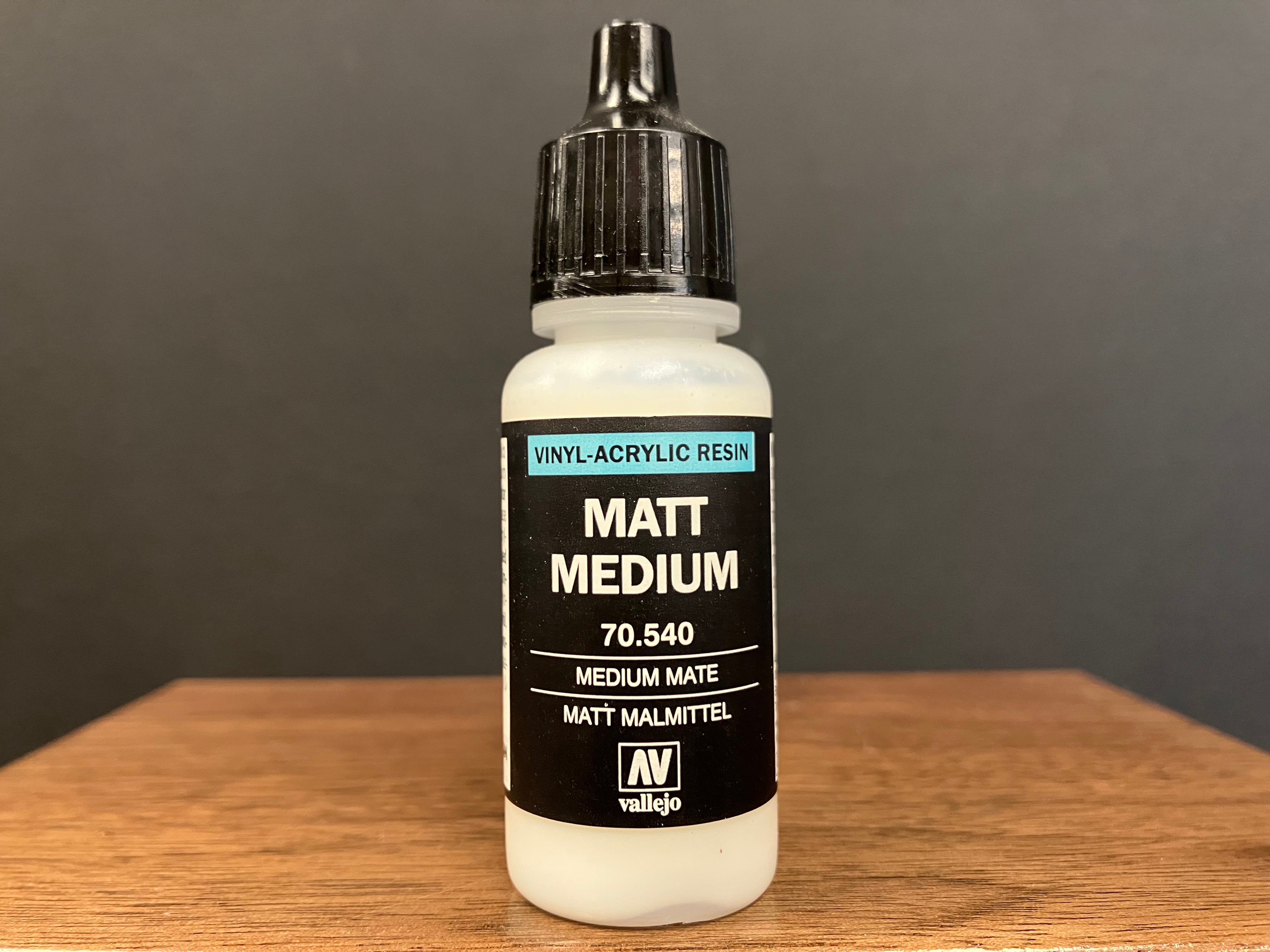 Auxiliary Products: Matt Medium [筆塗消光添加劑]