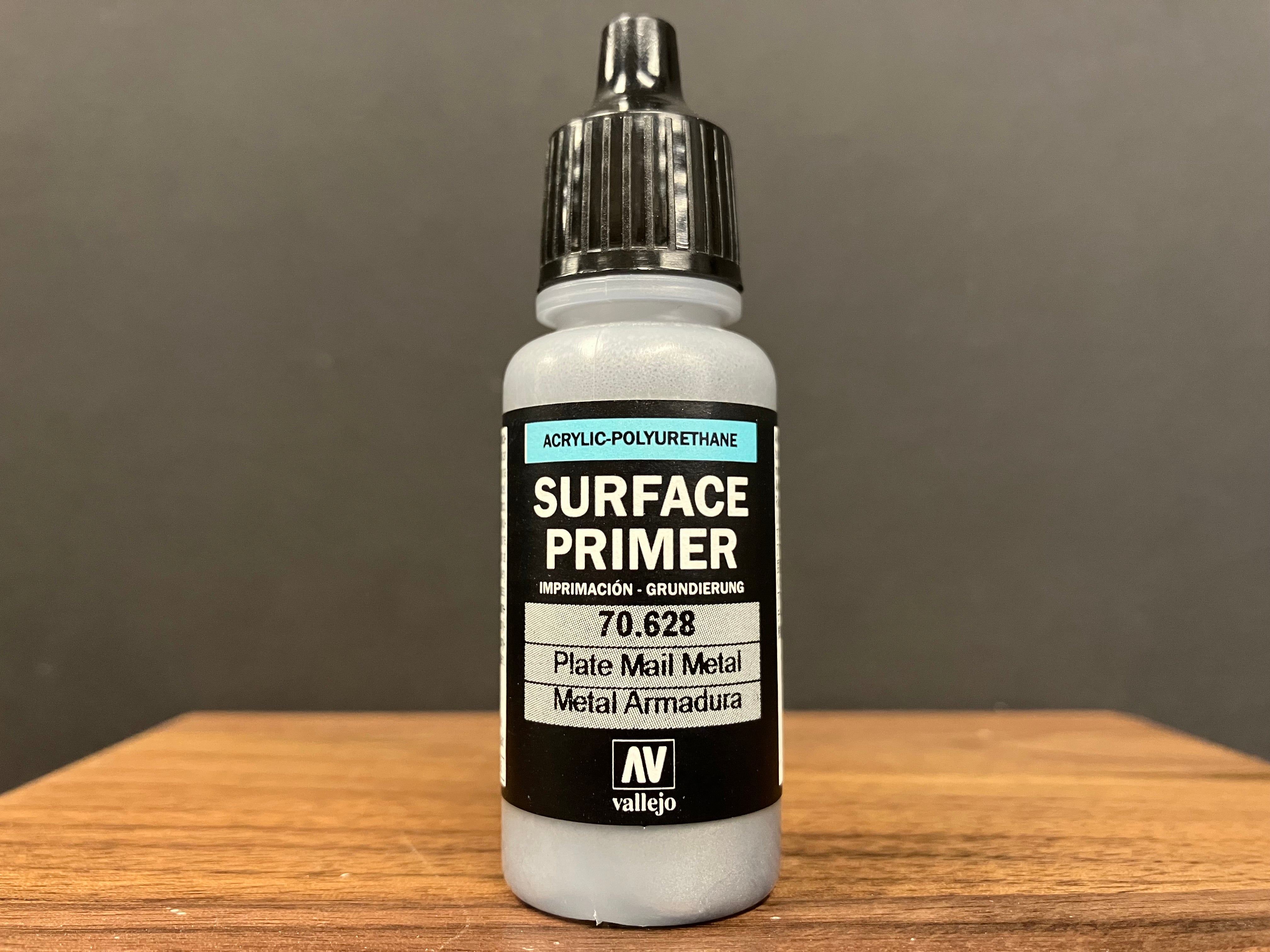 Game Air - Previous Formula: Surface Primer Plate Mail Metal [騎士板甲金屬色底漆/水補土]