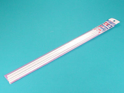 5 mm Triangle Plastic Beams 40 cm 5 pcs. [聚苯乙烯樹脂塑膠三角棒 - 5 件裝] No. 70118