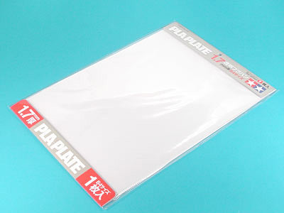 1.7 mm Clear PLA Plate B4 Size 1 pc. [透明聚乳酸塑膠板 - 1 件裝] No. 70128