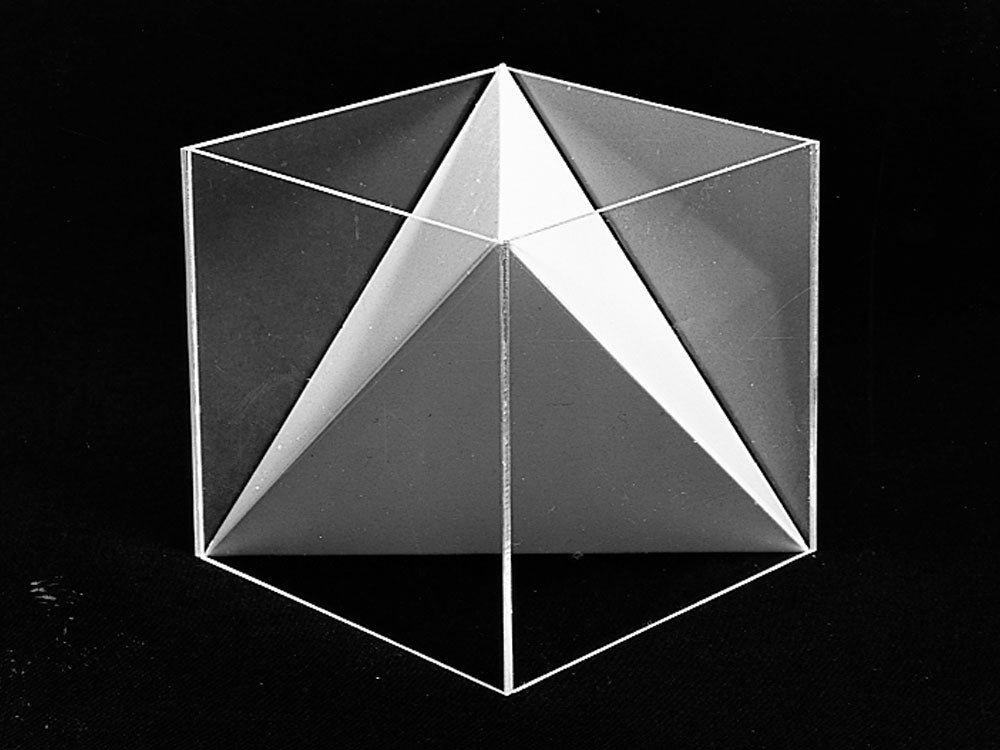 0.3 mm Clear PLA Plate B4 Size 4 pcs. [透明聚乳酸塑膠板 - 4 件裝] No. 70191