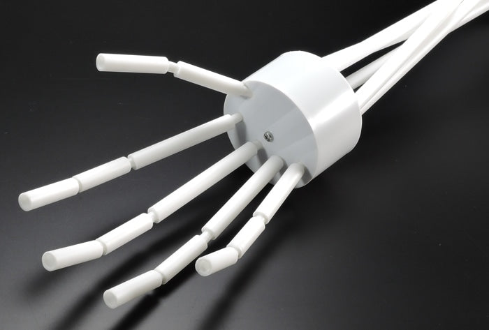 3 mm Pipe Plastic Beams 40 cm 6 pcs. [聚苯乙烯樹脂塑膠空心圓形棒/管 - 6 件裝] No. 70219