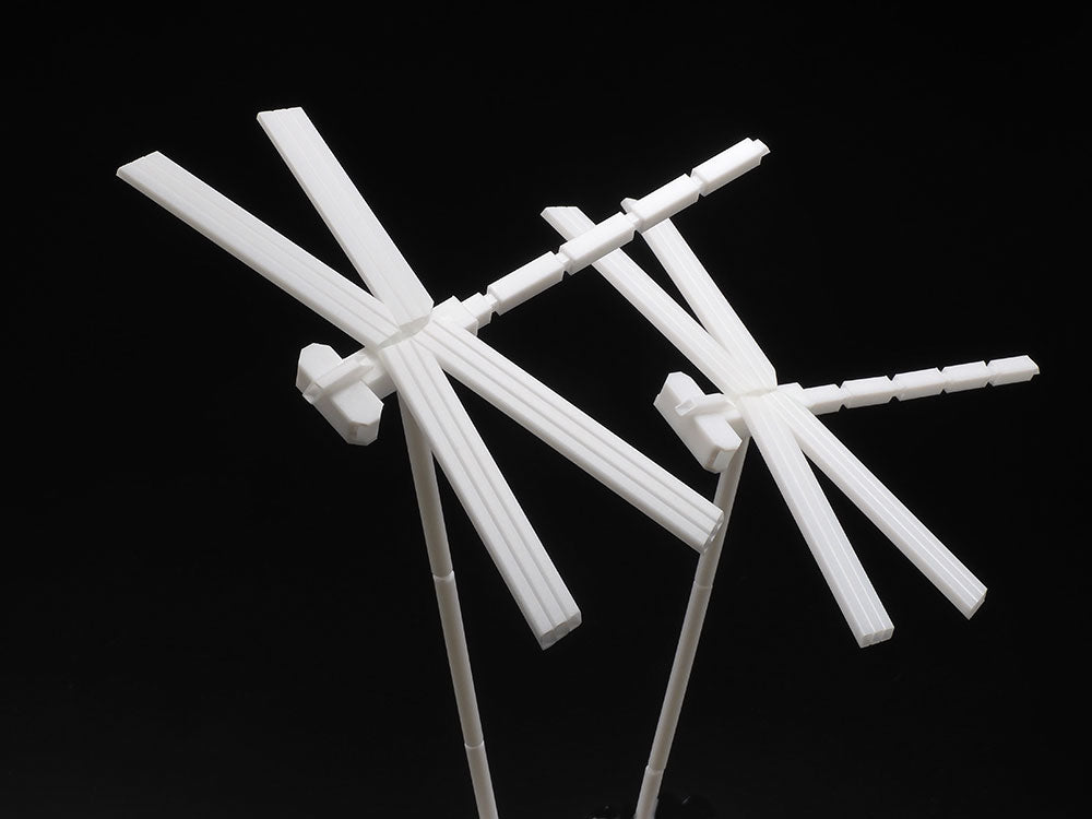 5 mm Square Tube Plastic Beams 40 cm 4 pcs. [聚苯乙烯樹脂塑膠空心方形棒/管 - 4 件裝] No. 70262