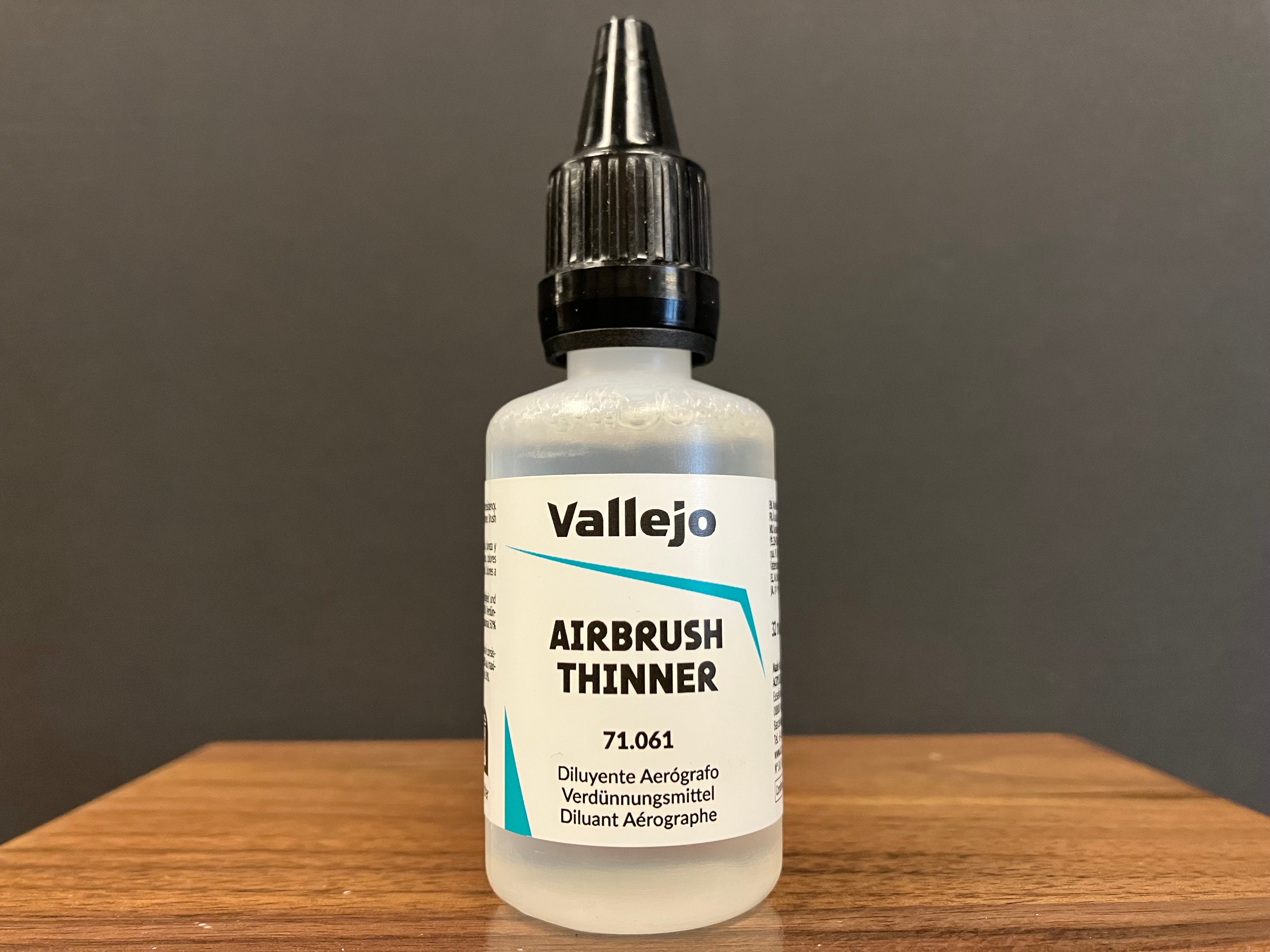 Auxiliary Products: Airbrush Thinner [噴塗溶劑 稀釋劑 稀釋液]